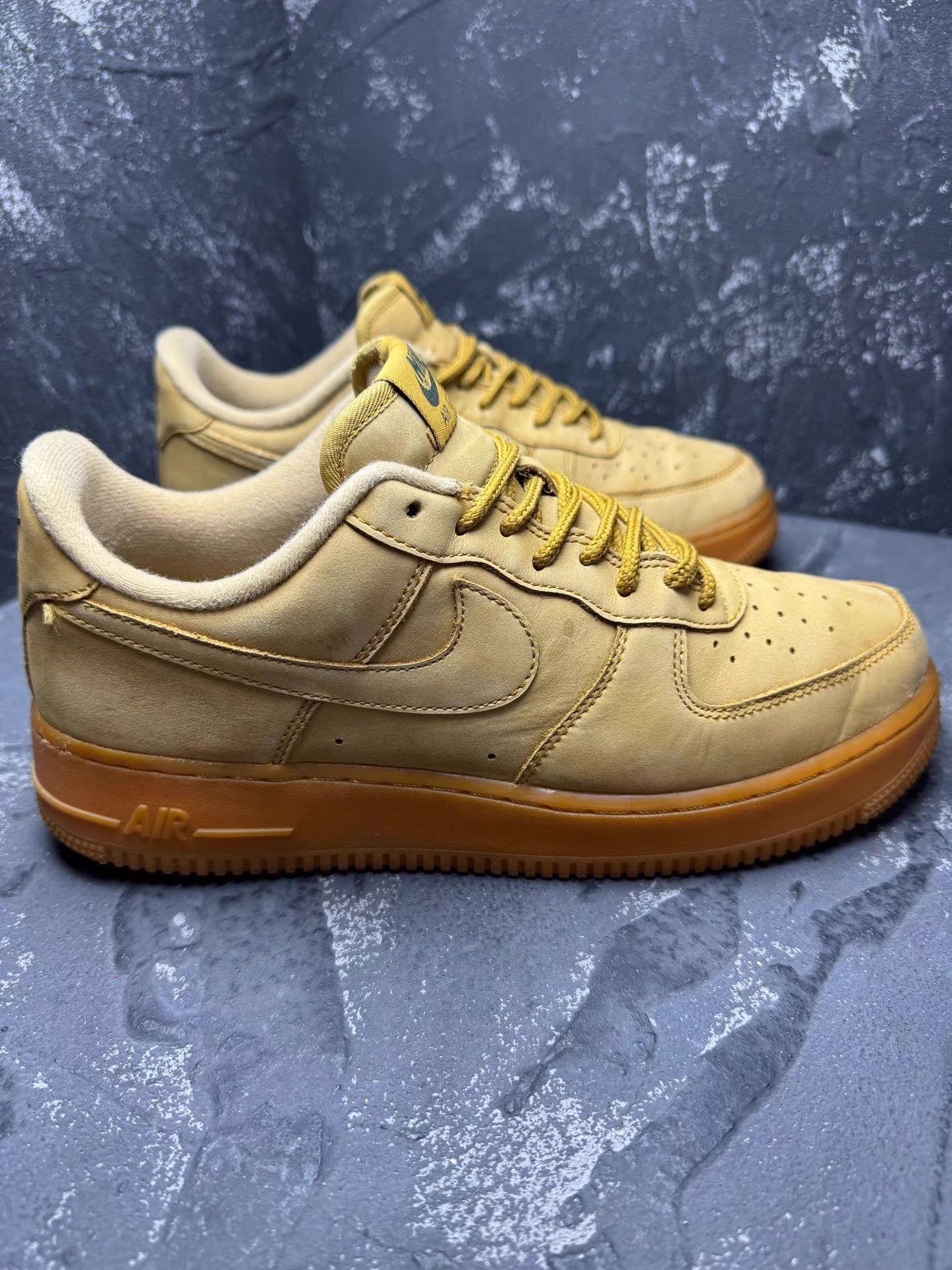 Nike Nike Air Force 1 Wheat Q10 Size US 9.5 / EU 42-43 - 6 Thumbnail