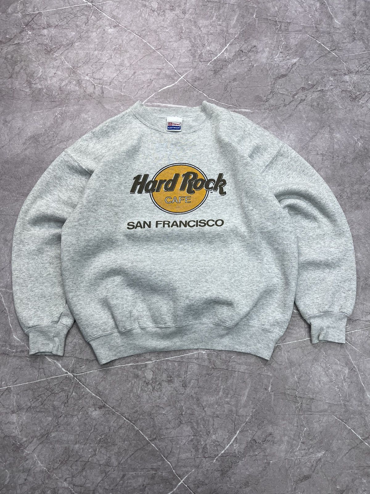 Hard Rock Cafe × Vintage 90s vintage Hard Rock Cafe San Francisco baggy sweatshirt Size US L / EU 52-54 / 3 - 1 Thumbnail