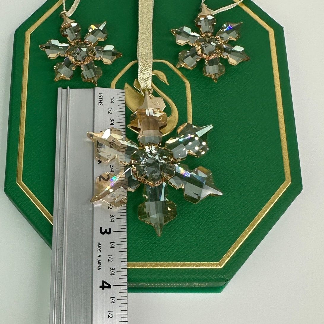Swarovski Swarovski Festive Annual Edition 2022 Ornament Set of 3 Size ONE SIZE - 7 Thumbnail