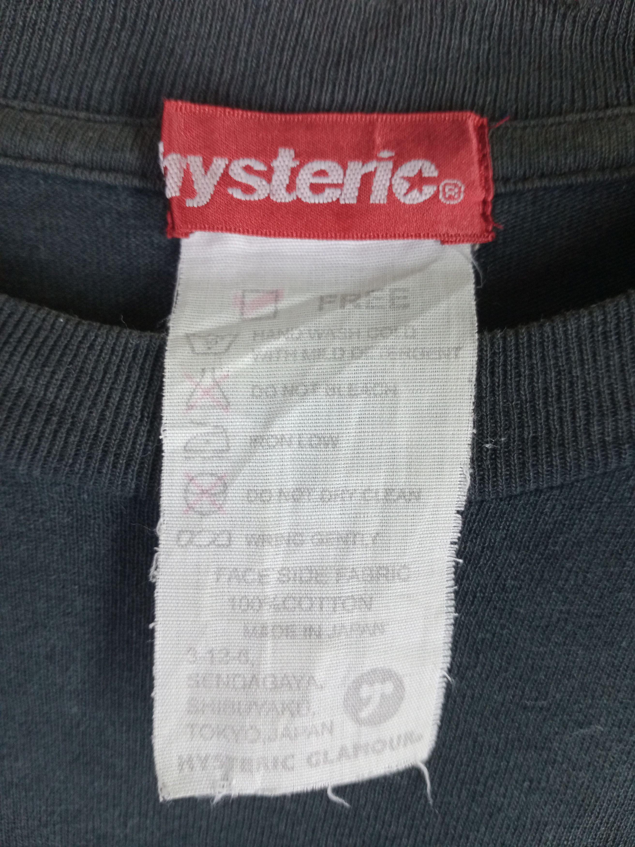 Hysteric Glamour Vintage Distressed Hysteric Glamour Sexy Girl Long Sleeve Size US S / EU 44-46 / 1 - 5 Thumbnail