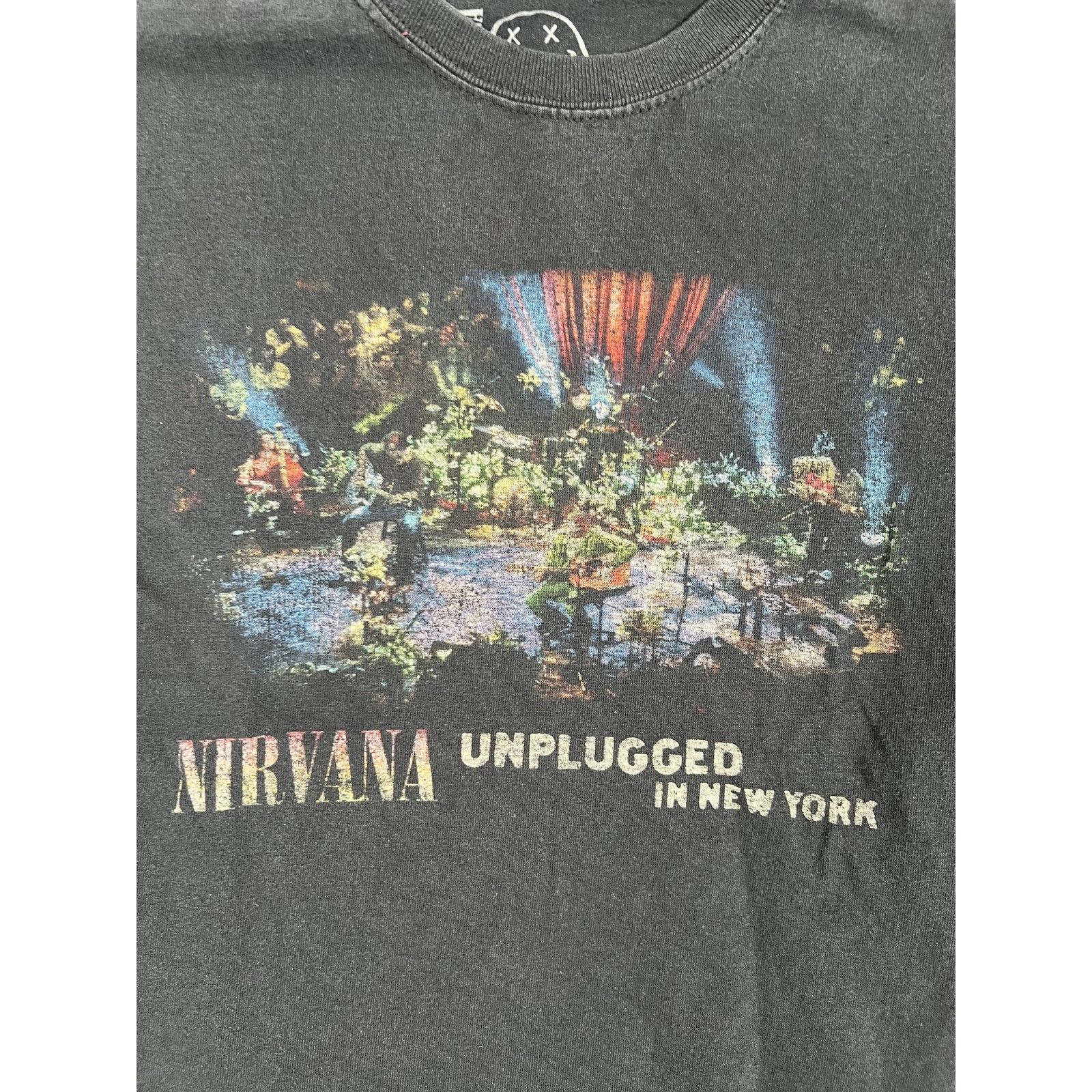 Nirvana Nirvana T-Shirt Size Small Black Unplugged In New York MTV R Size US S / EU 44-46 / 1 - 4 Thumbnail