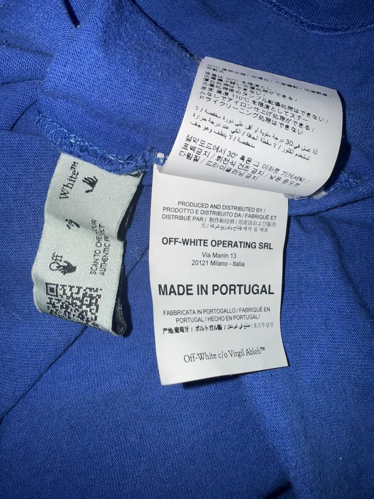 Off-White Off white hand tee Size US XL / EU 56 / 4 - 13 Thumbnail