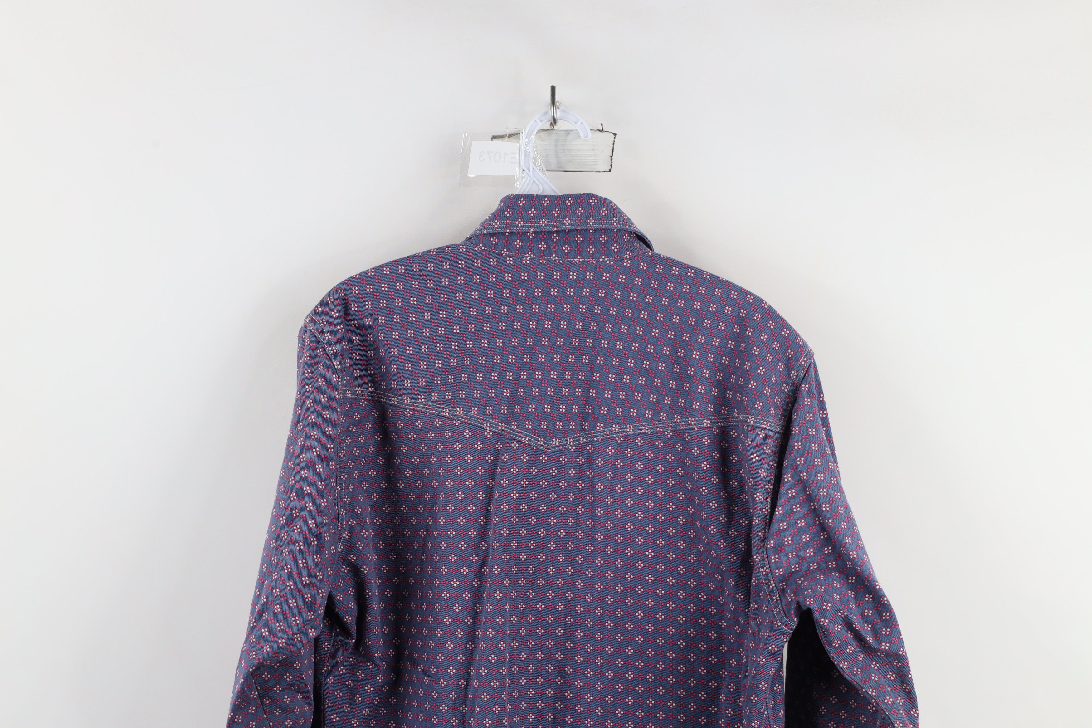 Vintage × Wrangler Wrangler FR 20X Fire Flame Resistant Snap Button Shirt Size US M / EU 48-50 / 2 - 17 Thumbnail