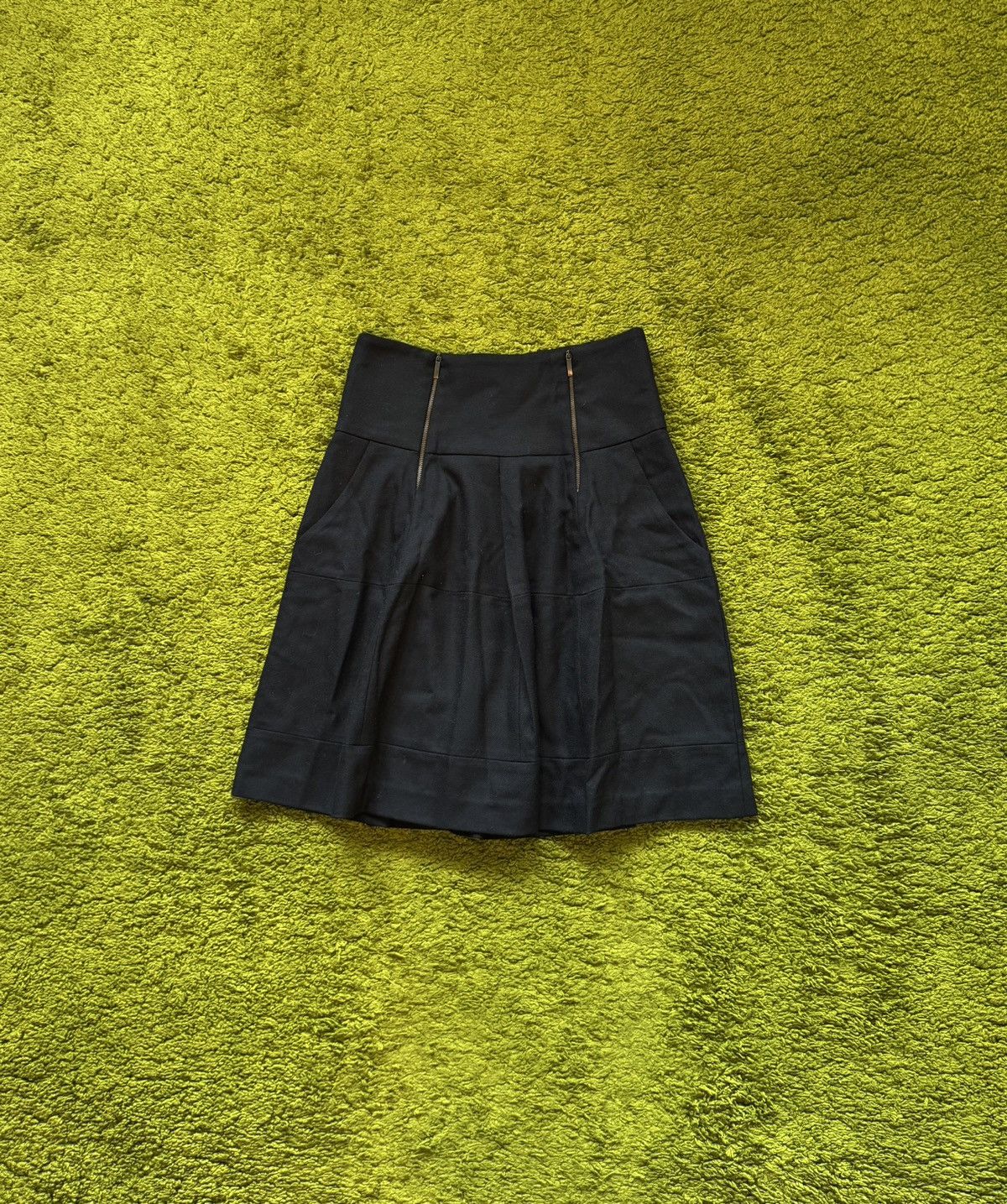 Brunello Cucinelli × Designer Gunex by Brunello Cucinelli wool skirt Size 28" / US 6 / IT 42 - 1 Thumbnail