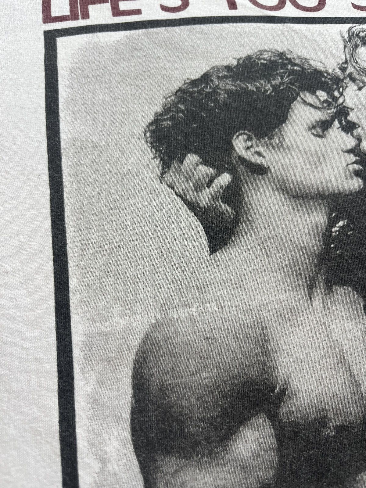 Arts & Science Vtg Life’s Too Short For Having Bad SEX 90’s Herb Ritts pics Size US L / EU 52-54 / 3 - 6 Thumbnail