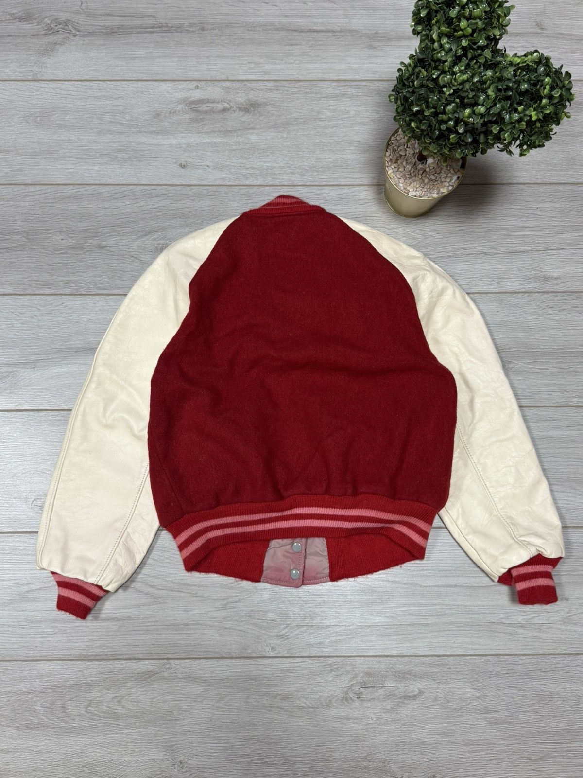 Trophy Clothing Trophy Jackets USA vintage varsity double side wool leather Size US L / EU 52-54 / 3 - 2 Thumbnail