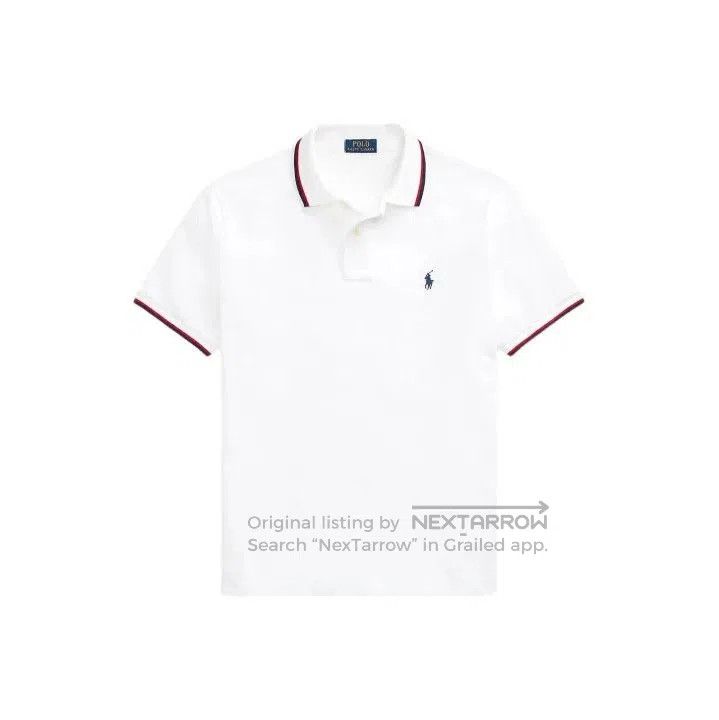 Polo Ralph Lauren Polo Ralph Lauren Classic Logo Stripe Short Sleeve Polo. Size US XXL / EU 58 / 5 - 1 Thumbnail