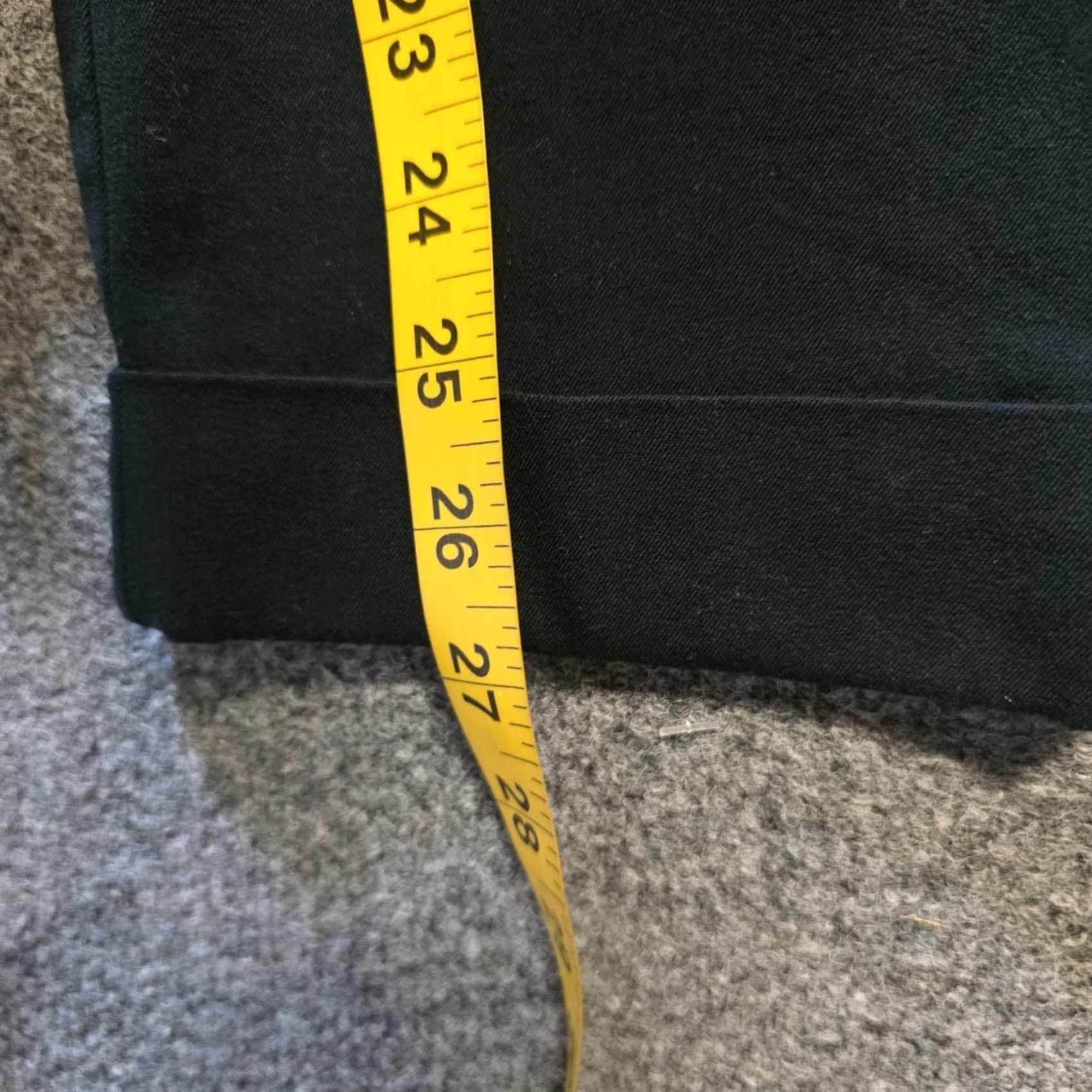 J. Jill J. Jill Pants Women 14 Black Premium Bi Stretch Ankle Career Casual Cuffed Size 36" / US 14 / IT 50 - 7 Thumbnail