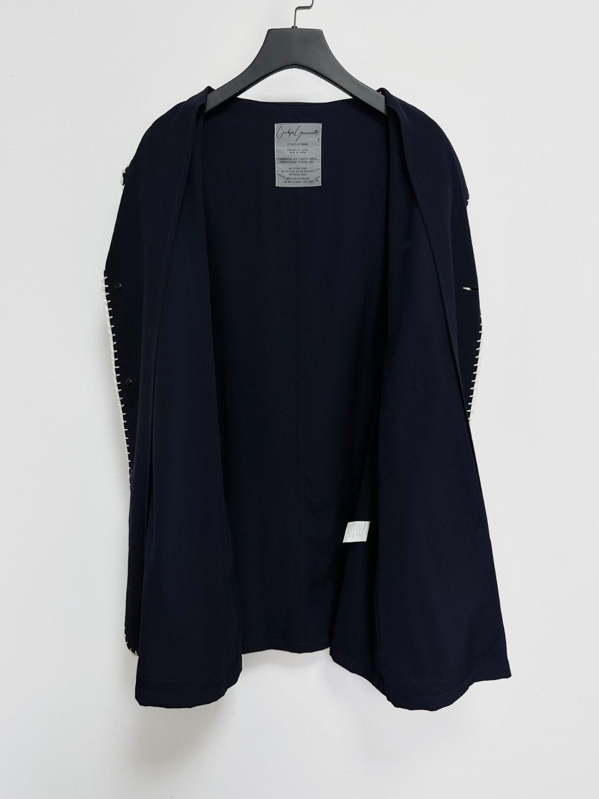 Yohji Yamamoto Yohji Yamamoto 91ss “shirt collection” knitwear jacket-2505 Size US M / EU 48-50 / 2 - 3 Thumbnail