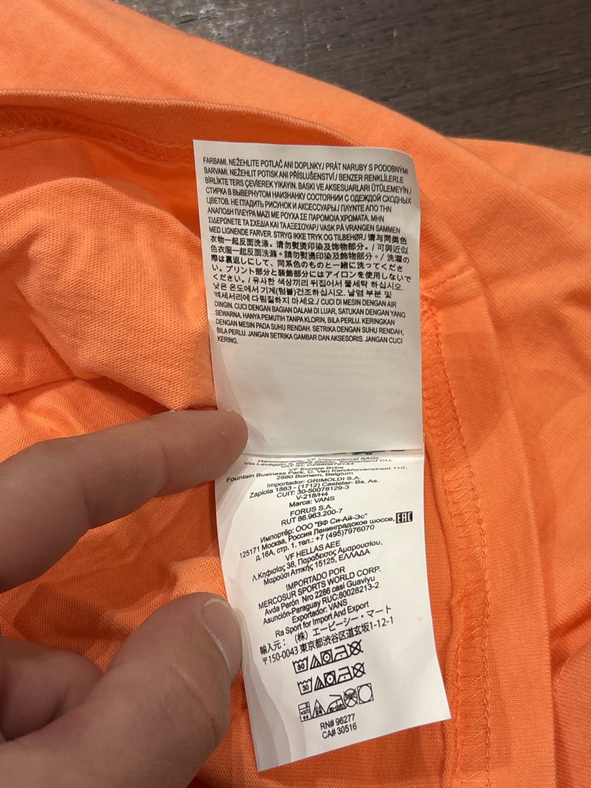 Palace × Vans Palace X Vans LS Shirt Size US XL / EU 56 / 4 - 4 Thumbnail