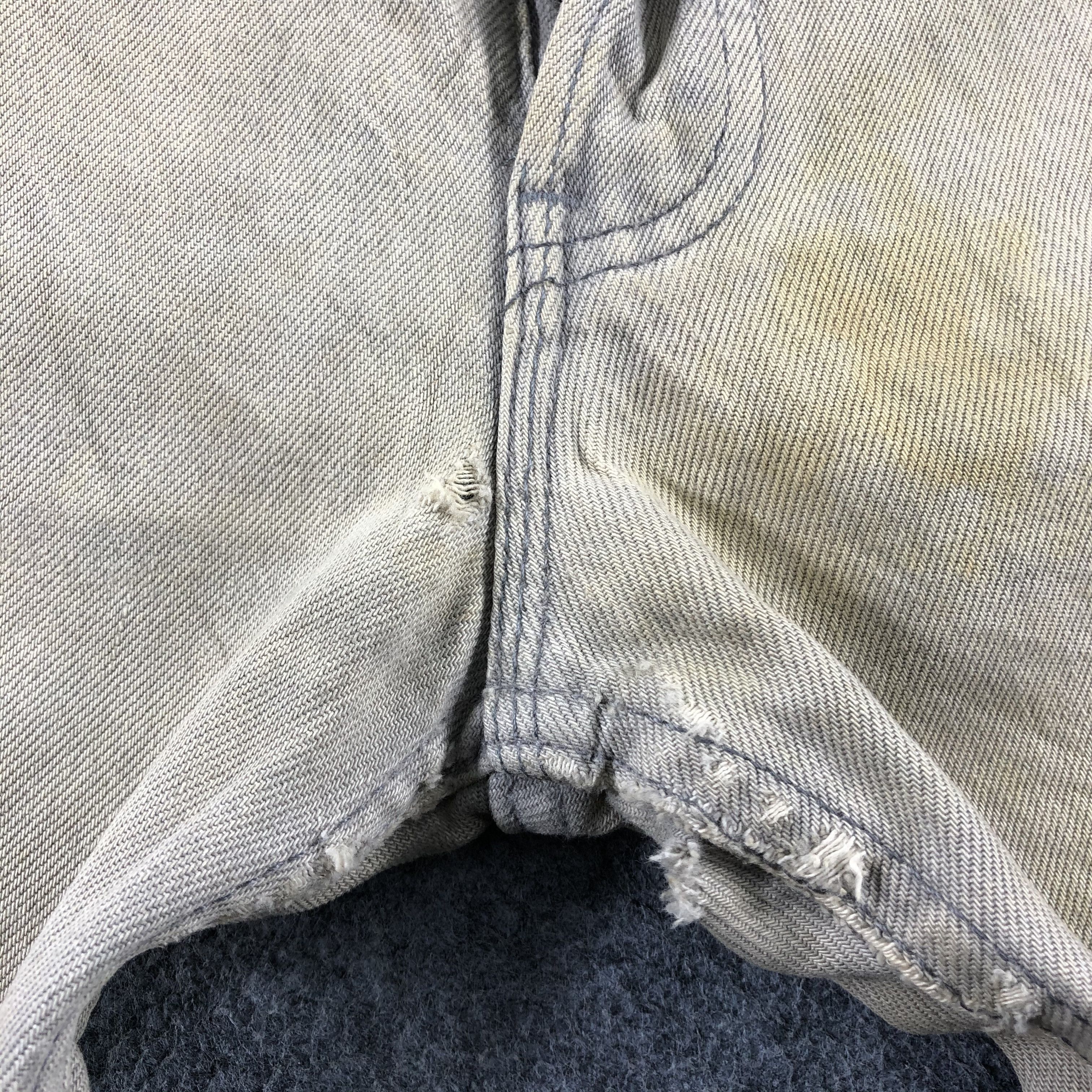 Levi's 90s Vintage Ripped Levis 501 Jeans-J2592 Size US 36 / EU 52 - 9 Thumbnail