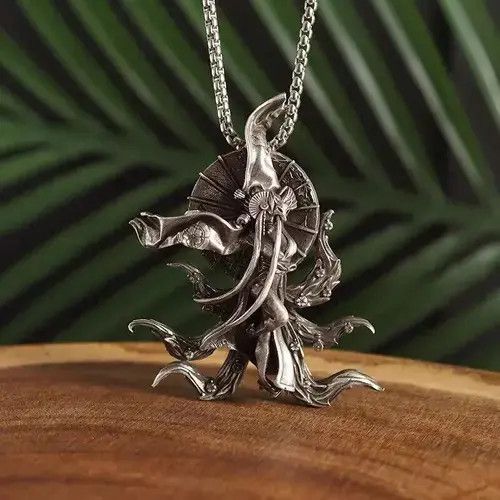 Jewelry × Vintage 9 Devil Tails Necklace Size ONE SIZE - 4 Thumbnail