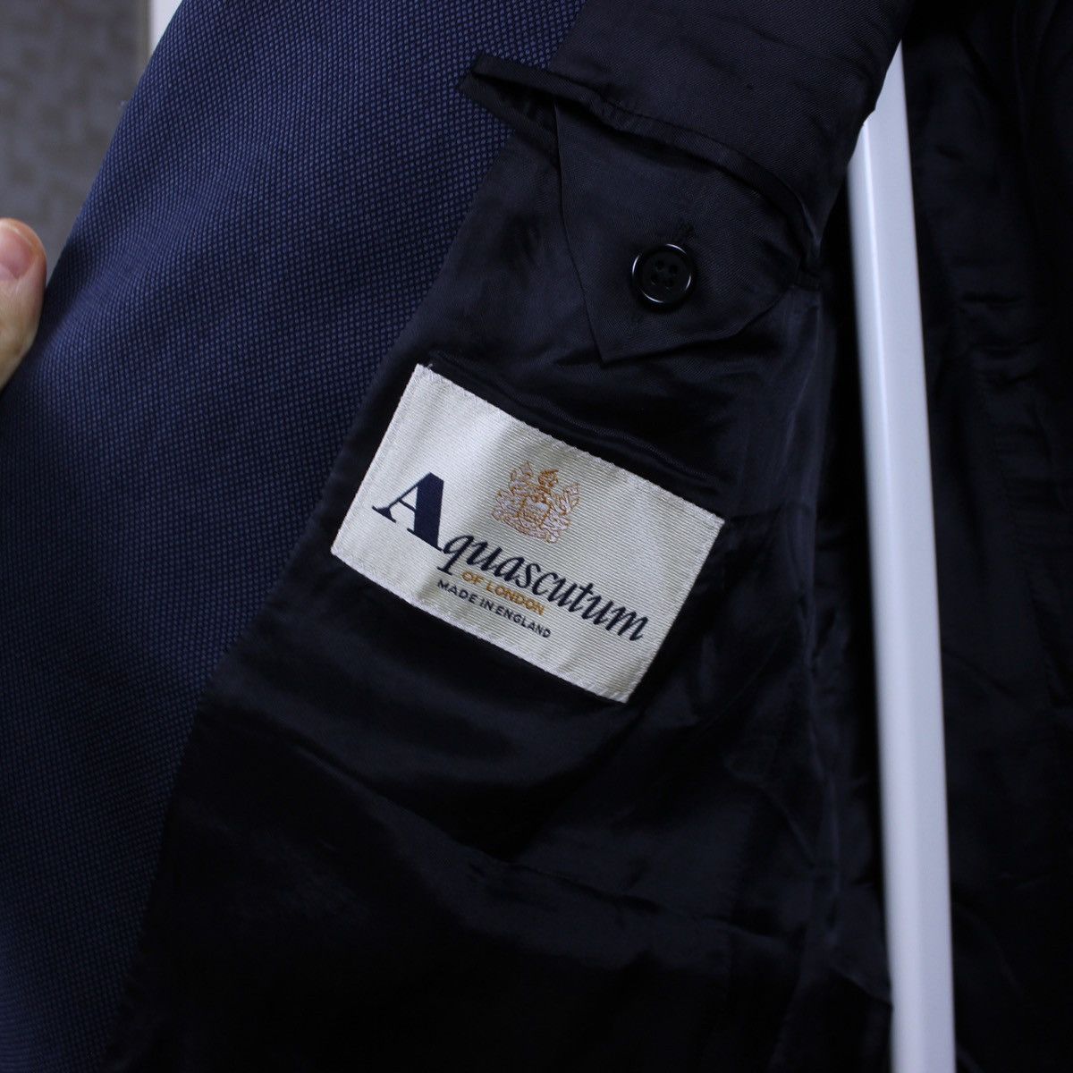 Aquascutum Vintage Aquascutum England Blazer Size 44R - 5 Thumbnail