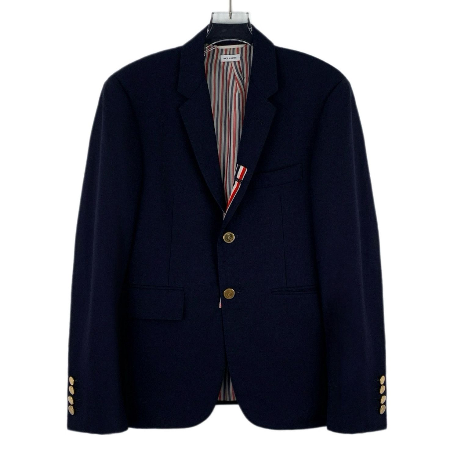Thom Browne Thom Browne Wool Blazer Navy (0) Size 40R - 1 Thumbnail