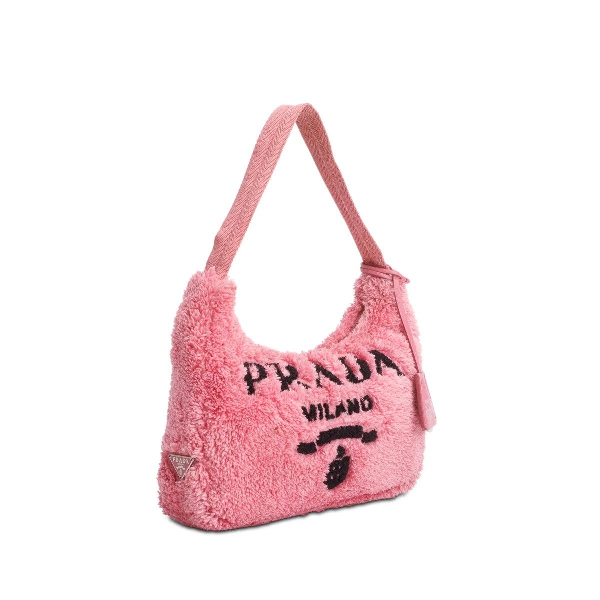 Prada Prada Pink Terry Cloth Re-Edition 2000 Mini Bag Size ONE SIZE - 4 Thumbnail