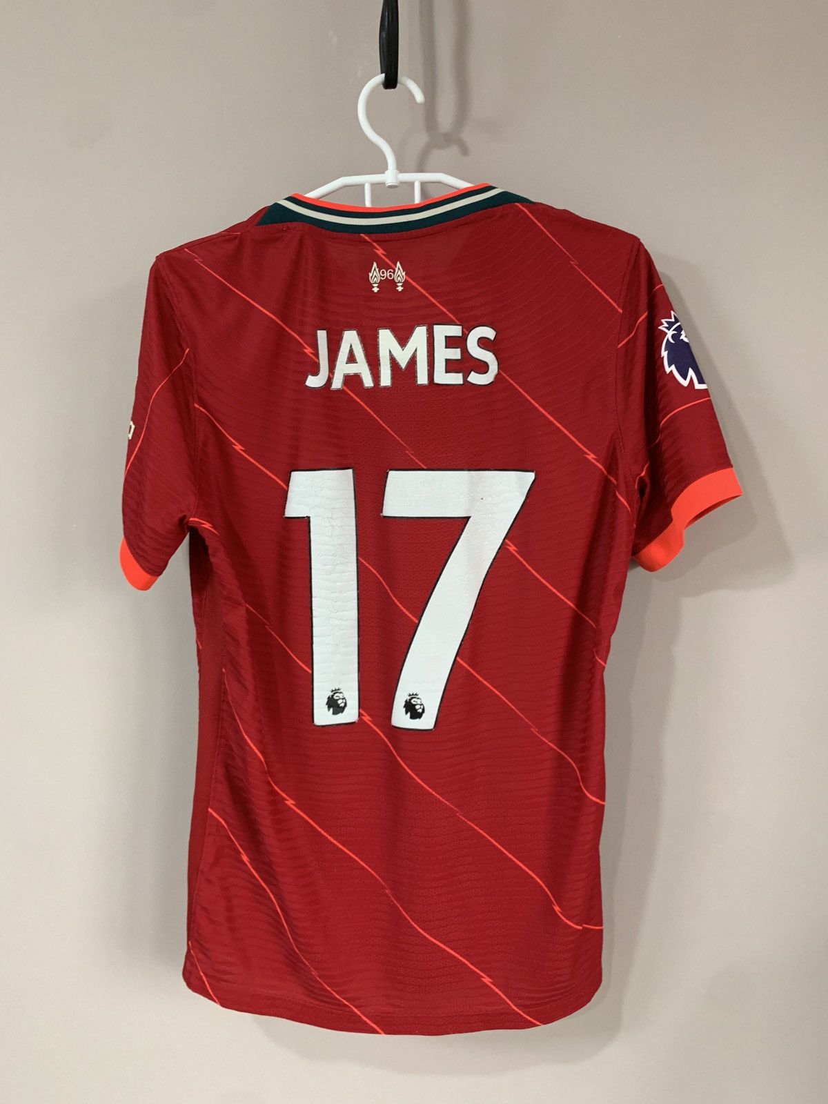 Nike Liverpool 2021 Home Football Shirt Player Issue Nike Jersey Size US M / EU 48-50 / 2 - 2 Thumbnail