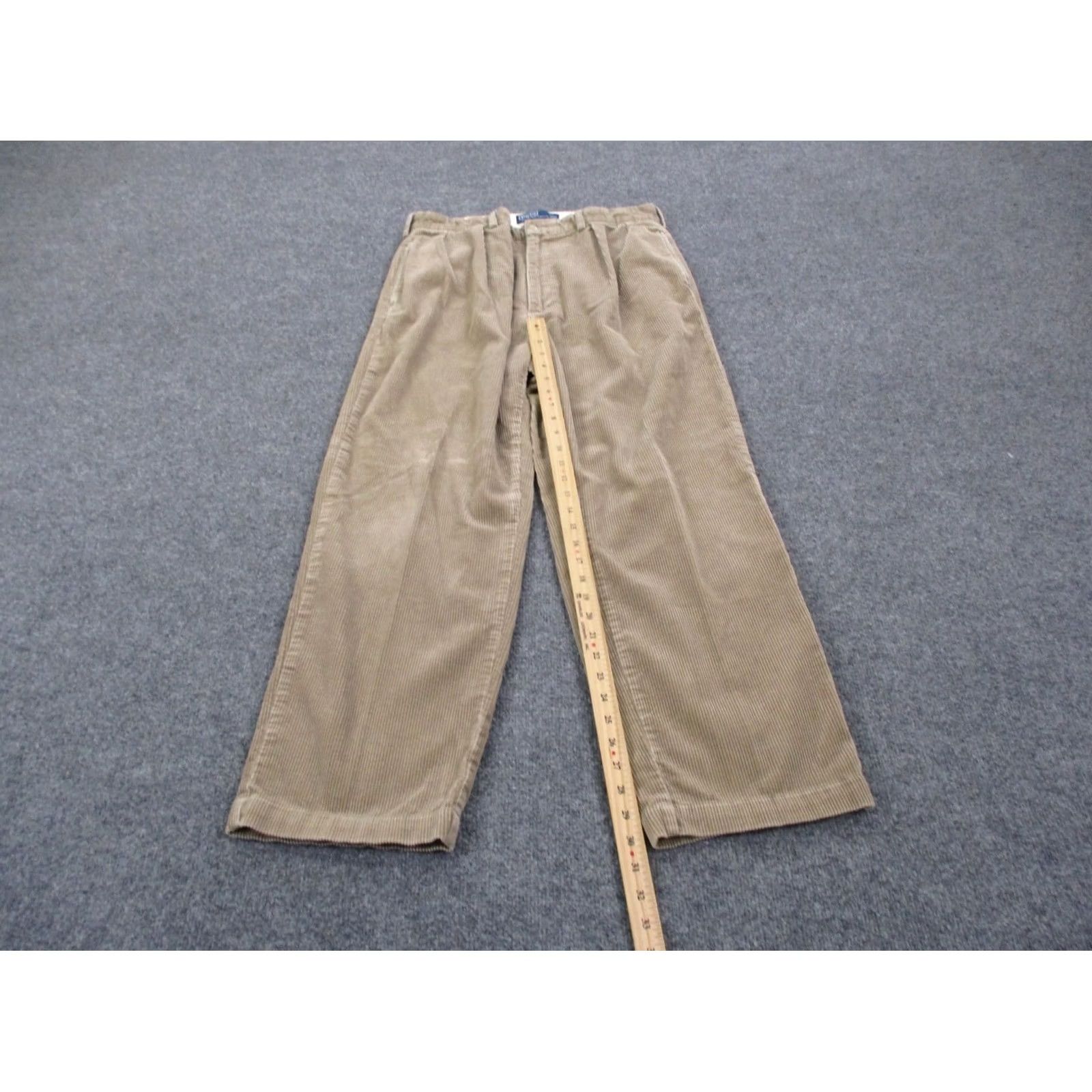 Patagonia Polo Ralph Lauren Pants Men 35 X 30 Brown Corduroy Casual Andrew Pant Vintage VINTAGE? Size US S / EU 44-46 / 1 - 3 Thumbnail
