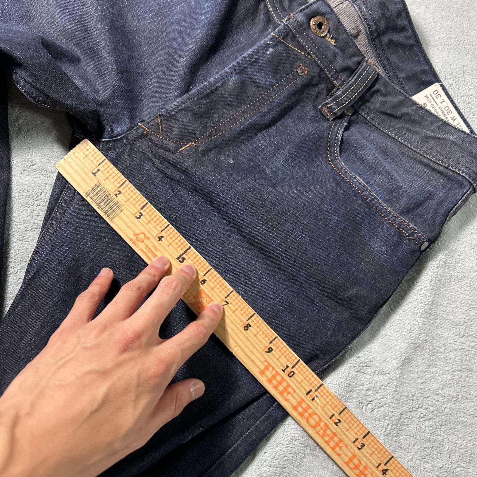 Diesel Diesel Safado 3D Loose Baggy Jeans 30x30 Button Fly Relax Size US 30 / EU 46 - 19 Thumbnail