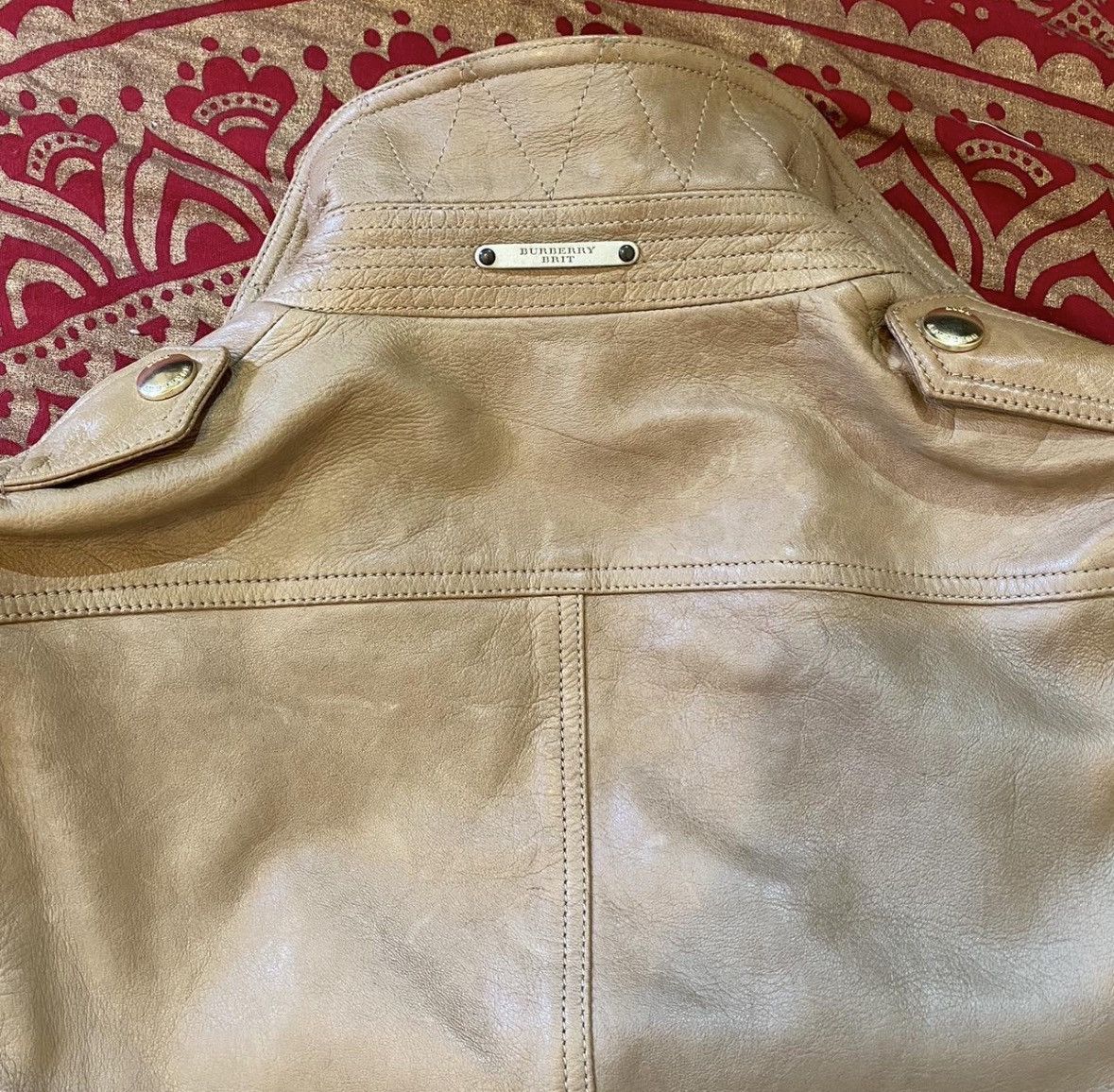Burberry Burberry leather jacket - Burberry Leather Biker Jacket Size S / US 4 / IT 40 - 4 Thumbnail