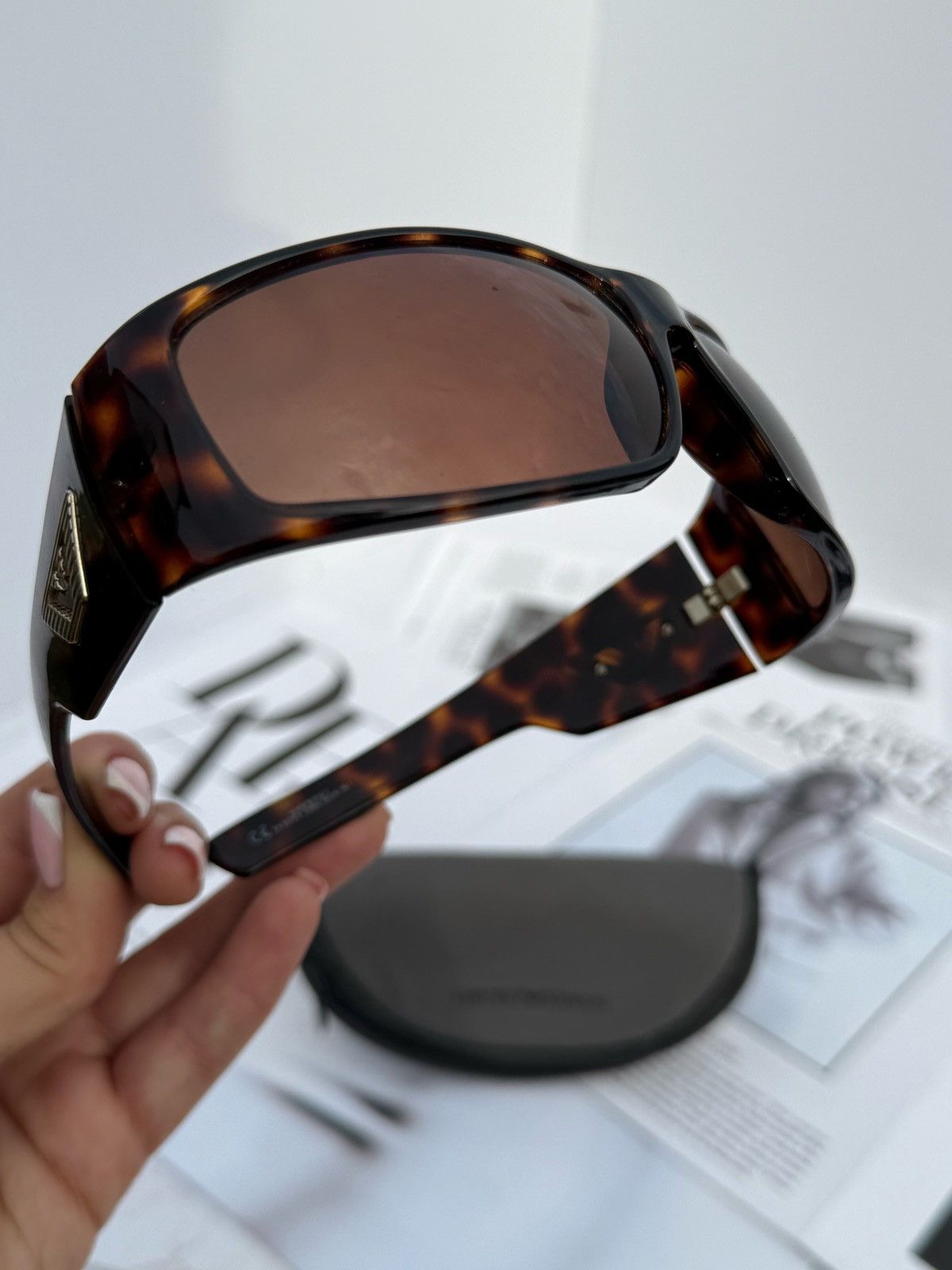 Emporio Armani Emporio Armani sunglasses EA9570S Size ONE SIZE - 9 Thumbnail
