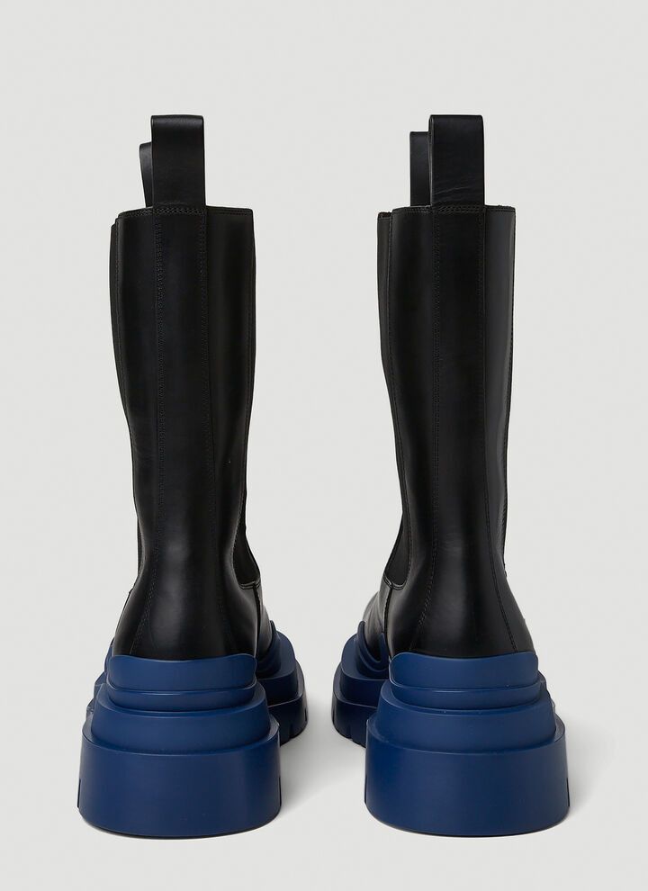 Bottega Veneta o1loc1c0825 630297 Tire Chelsea Boots in Black Size US 9 / IT 39 - 4 Thumbnail