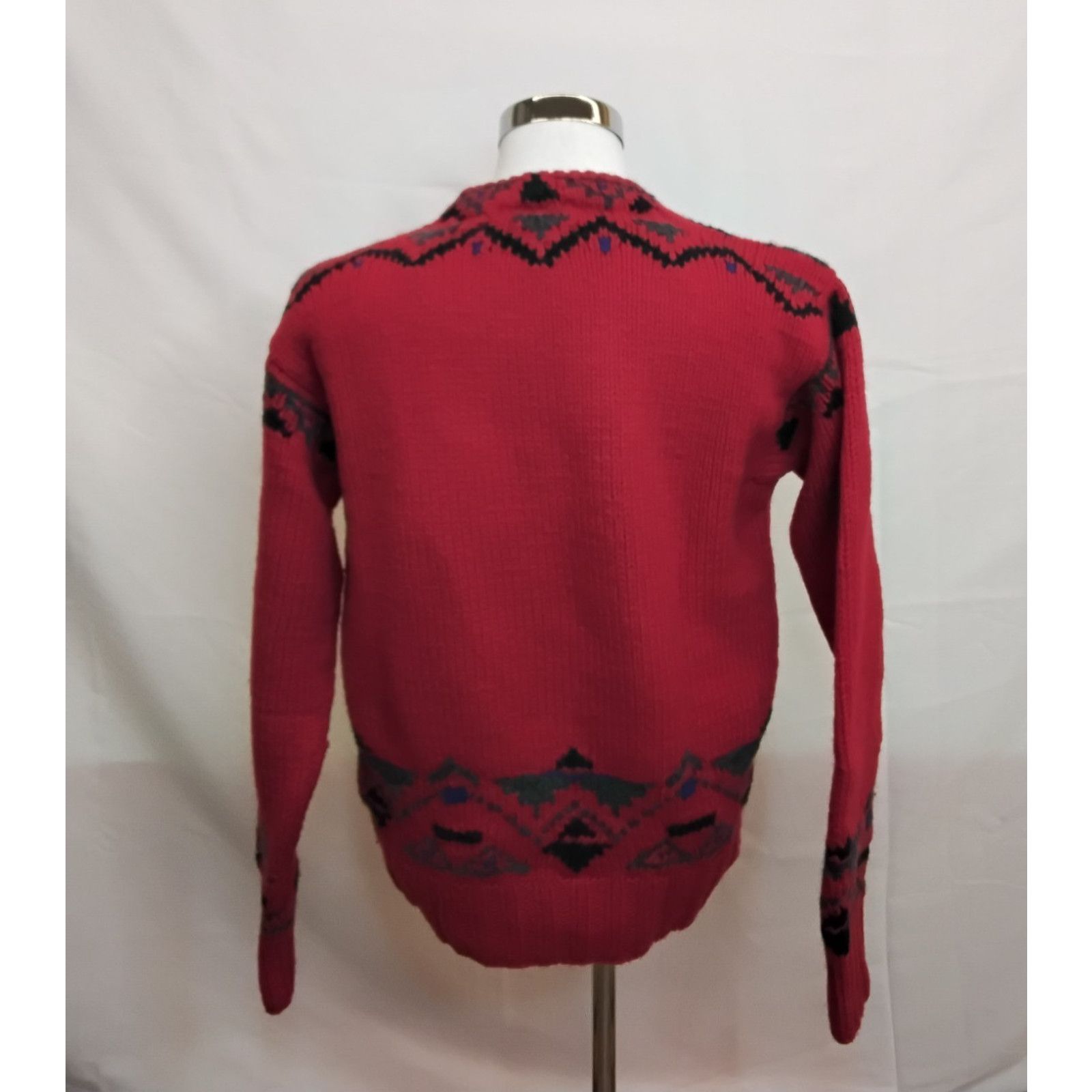Polo Ralph Lauren Polo by Ralph Lauren Sweater Men's M Red Blue Label 1990s Size US M / EU 48-50 / 2 - 5 Thumbnail