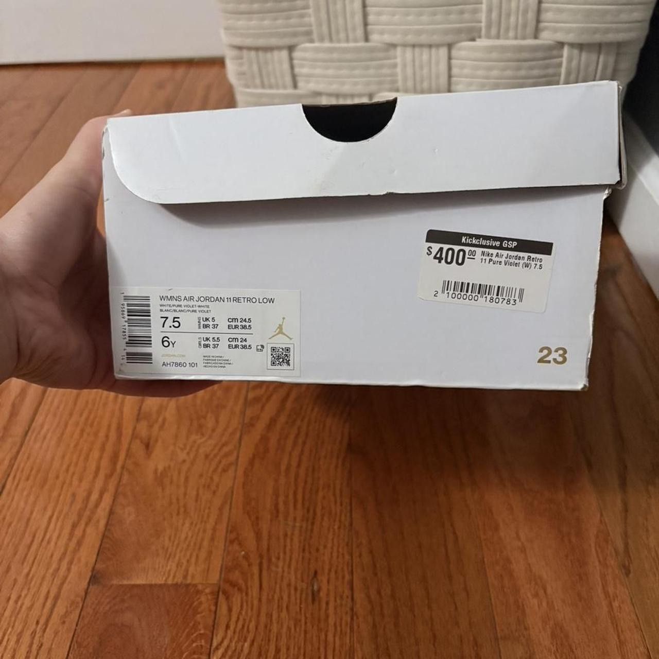 Jordan Brand Jordan 11 low white and lavender Size US 7.5 / IT 37.5 - 5 Thumbnail