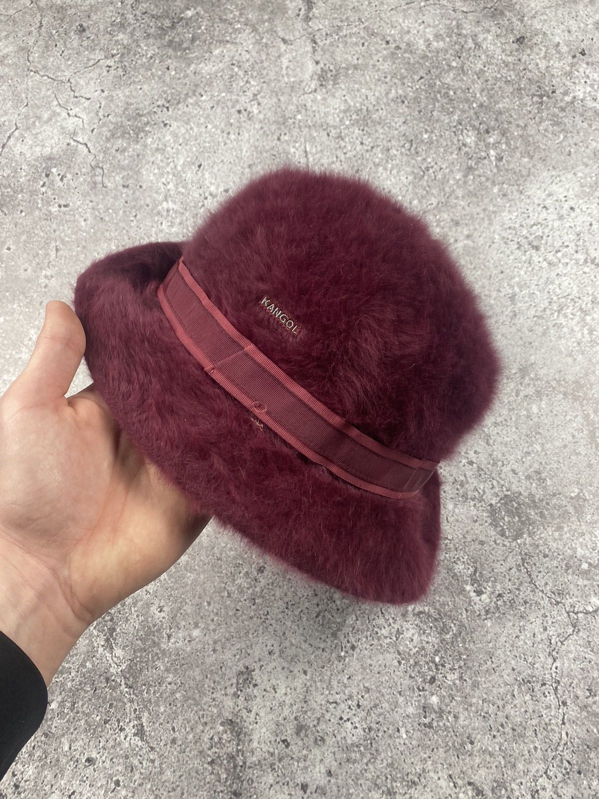 Kangol × Vintage Vintage Kangol Deep fur fuzzy bucket hip hop rap style hat Size ONE SIZE - 3 Thumbnail