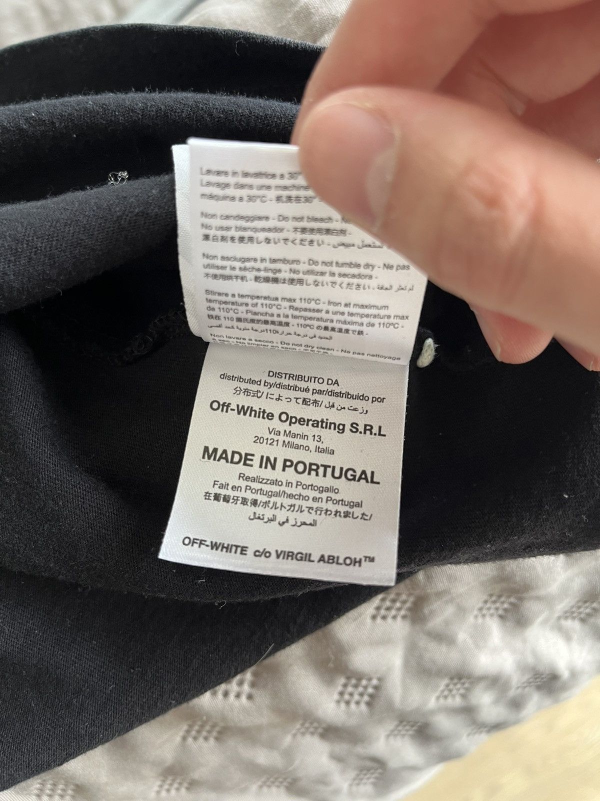 Off-White × Virgil Abloh Longsleeve Off-White The end 2017 Size US M / EU 48-50 / 2 - 8 Thumbnail