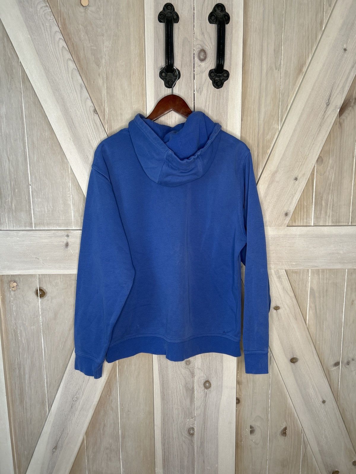Nike × Vintage Nike Vintage Blue Hoodie Size US L / EU 52-54 / 3 - 2 Thumbnail