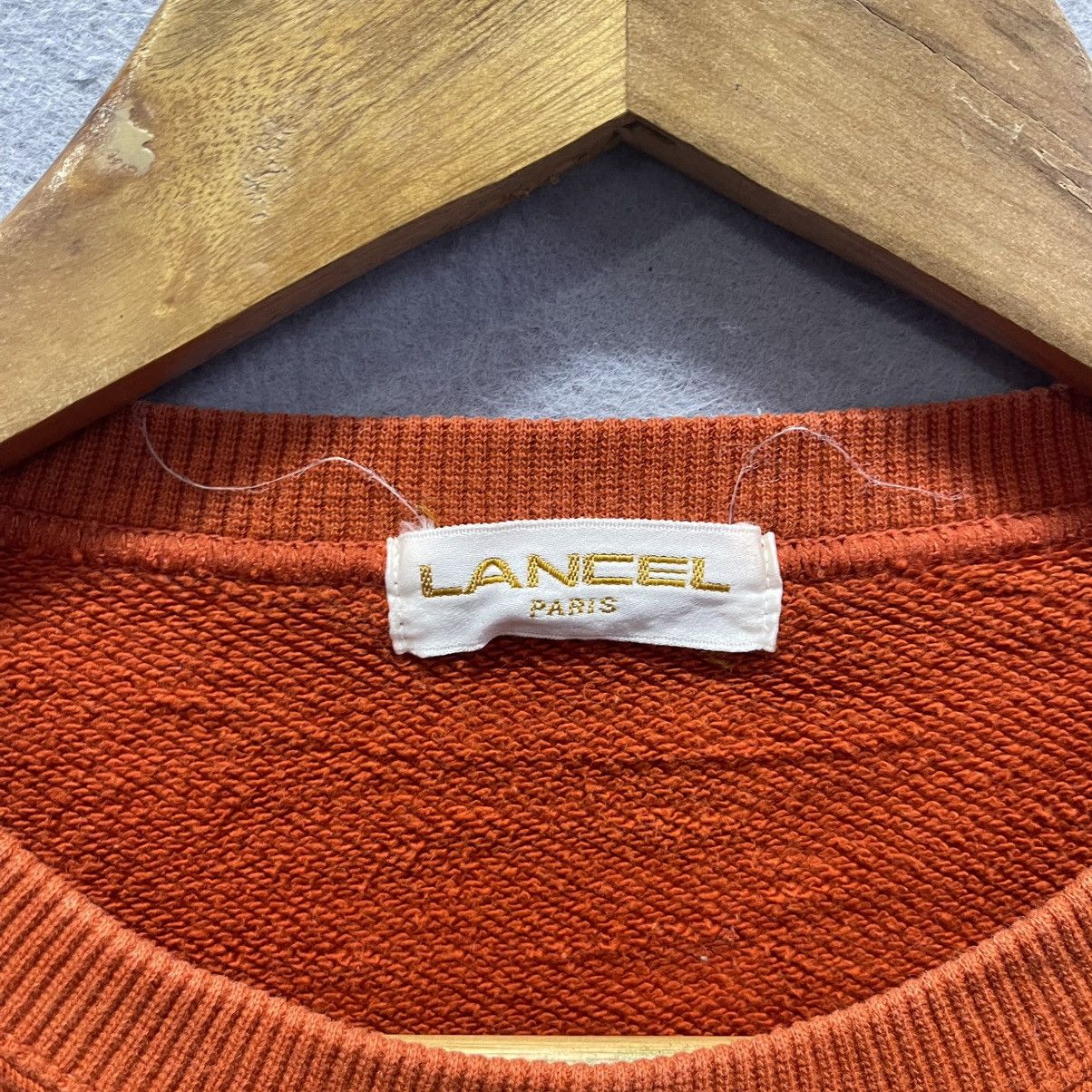 Lancel Vintage Lancel Paris Logo Sweatshirt (Made in Japan) Size US S / EU 44-46 / 1 - 7 Thumbnail
