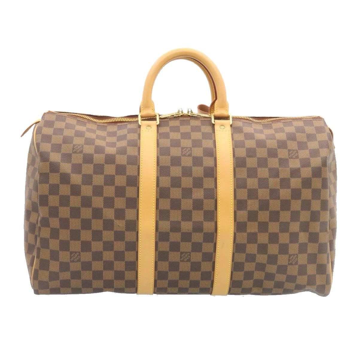 Louis Vuitton LOUIS VUITTON Damier Ebene Keepall 45 Boston Bag Size ONE SIZE - 2 Thumbnail