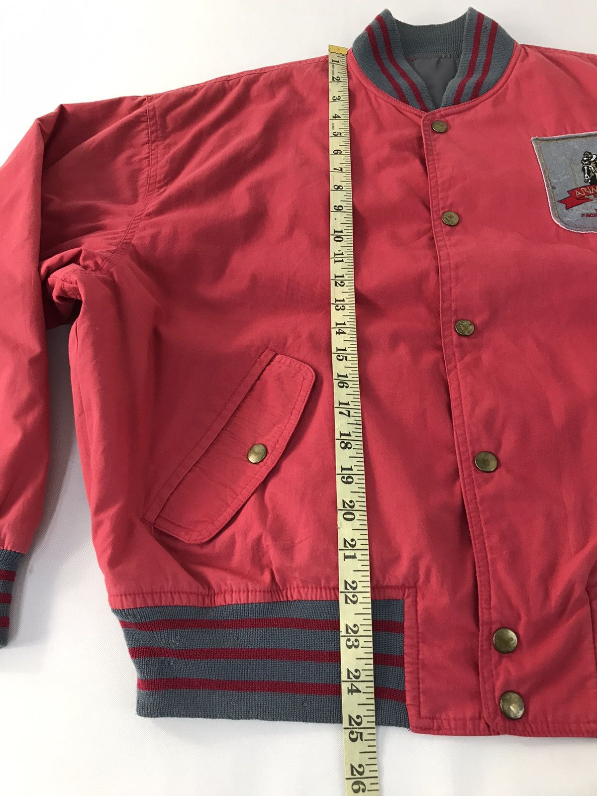 Japanese Brand Vintage Arima Kinen Since 1050 Bomber Jacket Snap Button Size US XL / EU 56 / 4 - 12 Thumbnail