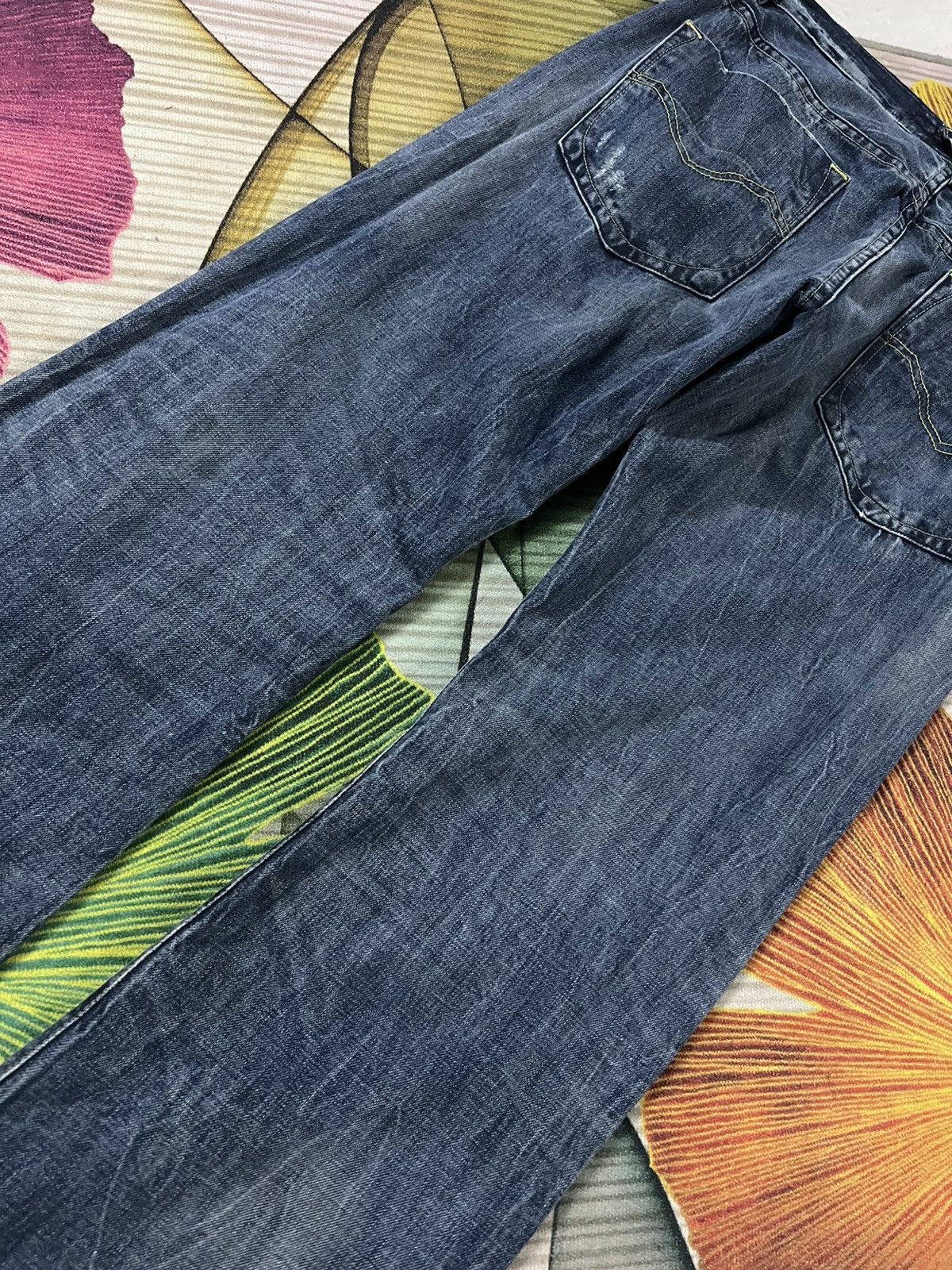 Energie × Jean 💥Flare💥Energie Distress Jean Size US 33 - 16 Thumbnail