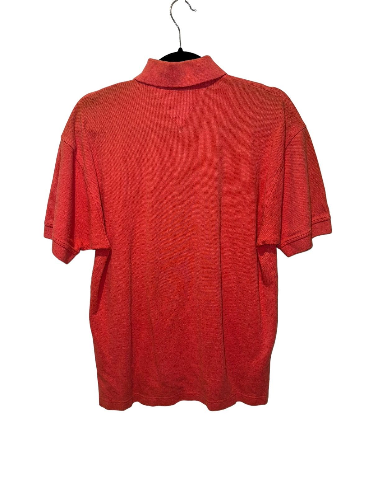 Tommy Hilfiger × Vintage Vintage Tommy Hilfiger Crest Logo Salmon Polo Shirt size S Size US S / EU 44-46 / 1 - 2 Thumbnail