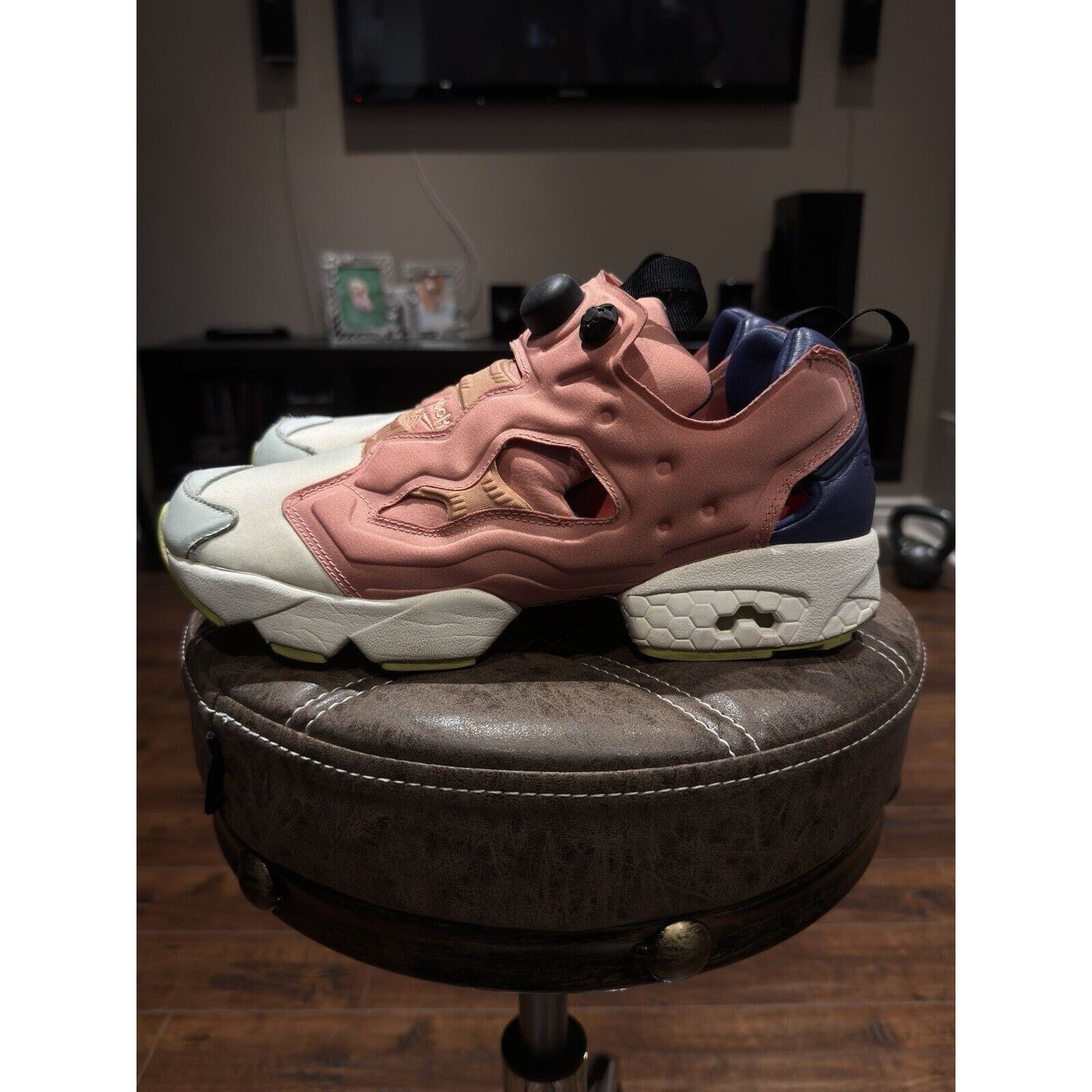 Reebok Reebok Instapump Fury Face Pink UK 8 EU 42 Sneakers Size US 8 / IT 38 - 5 Thumbnail
