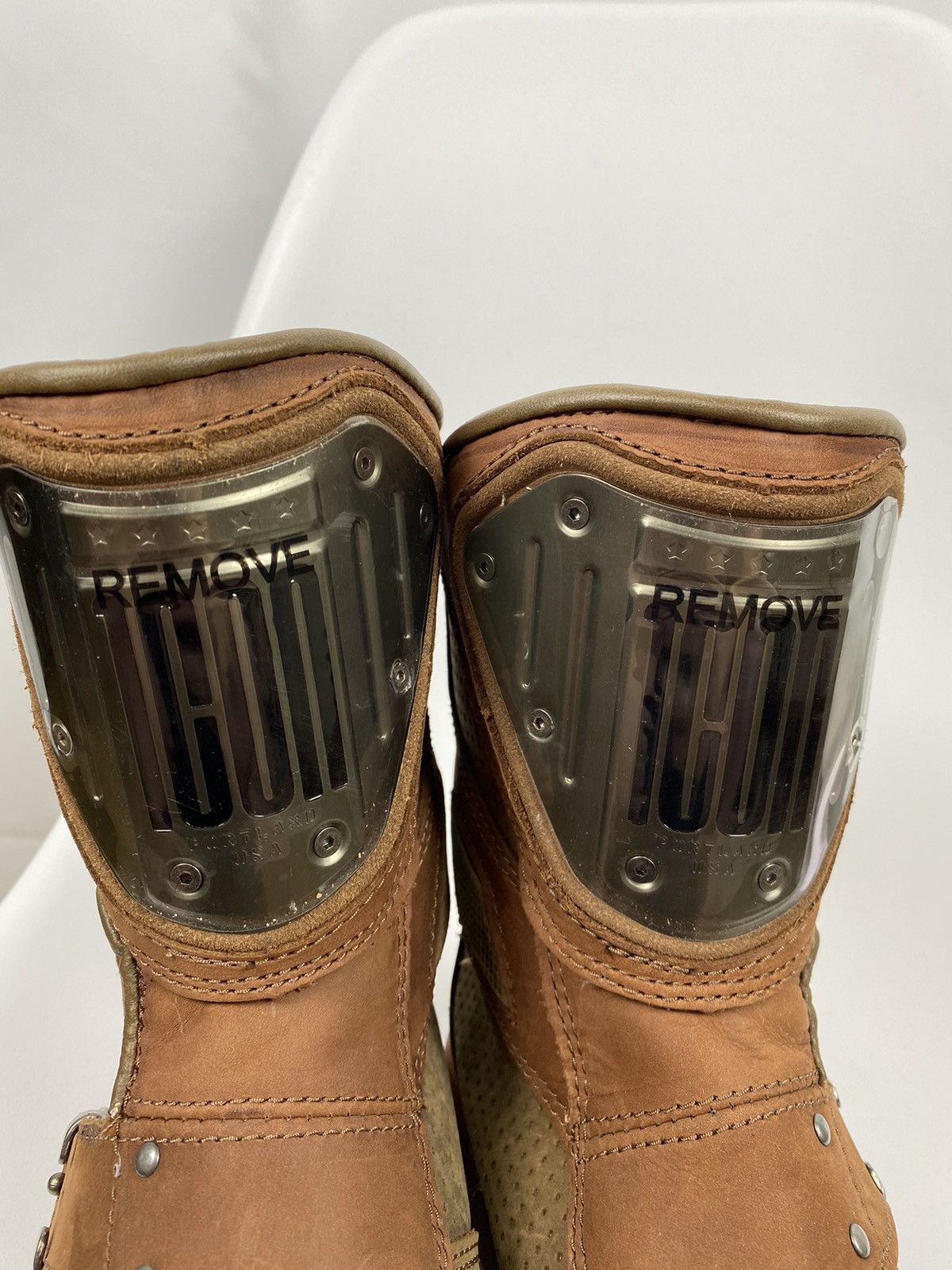 Designer Icon Retrograde 1000 Motorcycle Cruiser/Touring Boots Size 9 Size US 9 / EU 42 - 6 Thumbnail