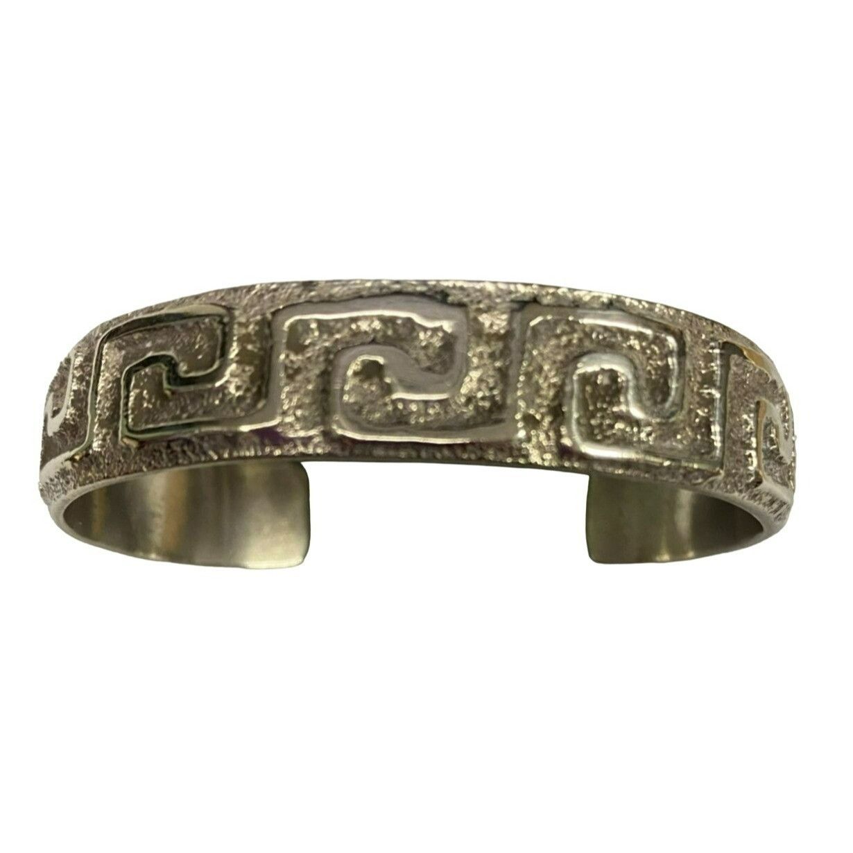 Other Signed Ray Adakai Sterling Silver 925 Navajo Cuff Bracelet Size ONE SIZE - 5 Thumbnail