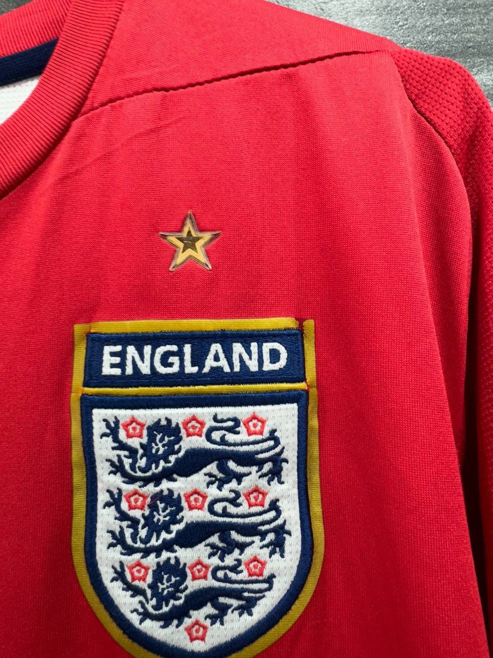 Umbro Umbro England 2006-2008 #4 GERRARD Football Soccer Jersey Size US L / EU 52-54 / 3 - 3 Thumbnail