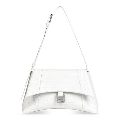 Balenciaga Hourglass Small Shoulder Bag Crocodile Embossed Size ONE SIZE - 1 Preview