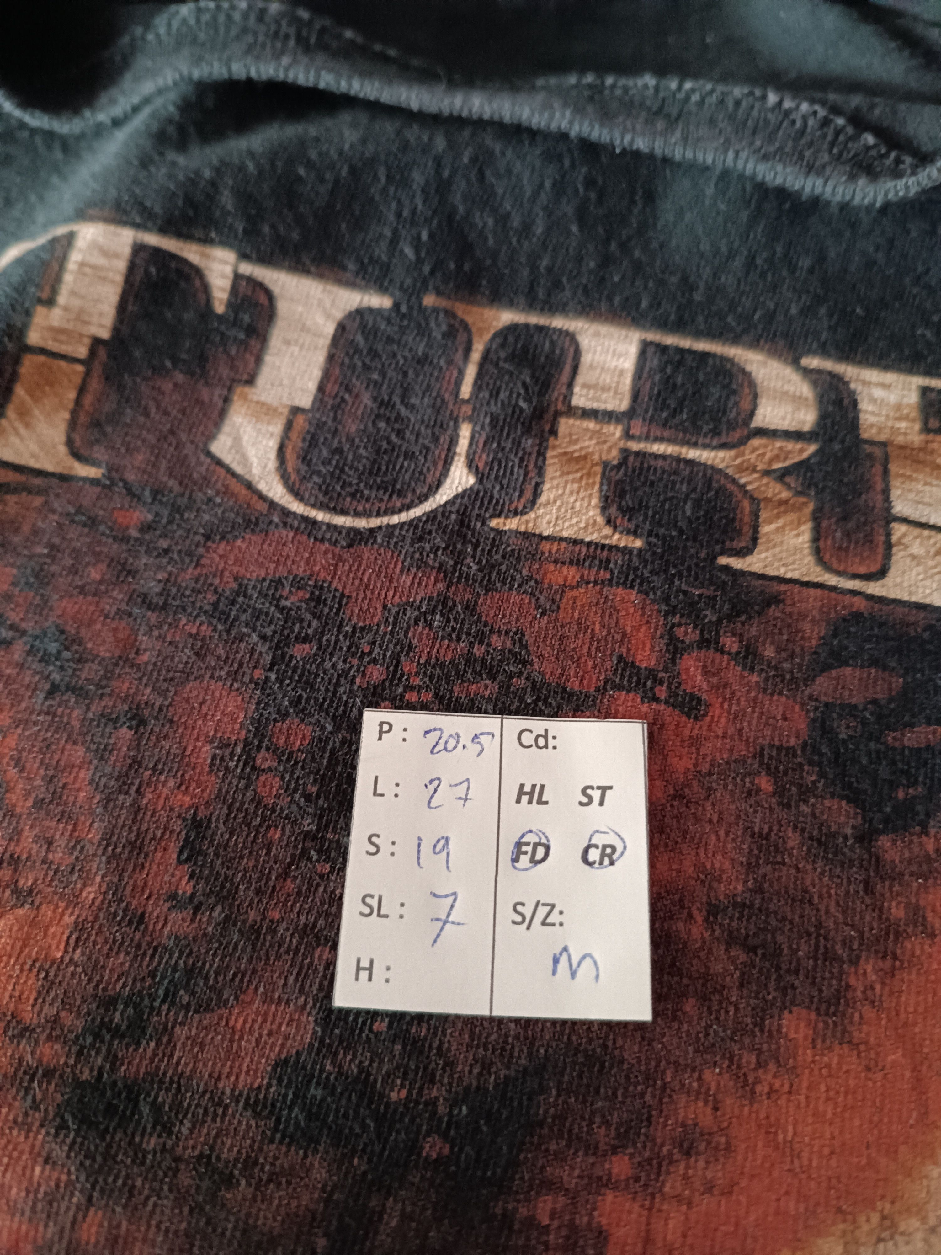 Band Tees VINTAGE 2000s DISTURBED FADED T (deftones slipknot godsmack) Size US M / EU 48-50 / 2 - 14 Thumbnail