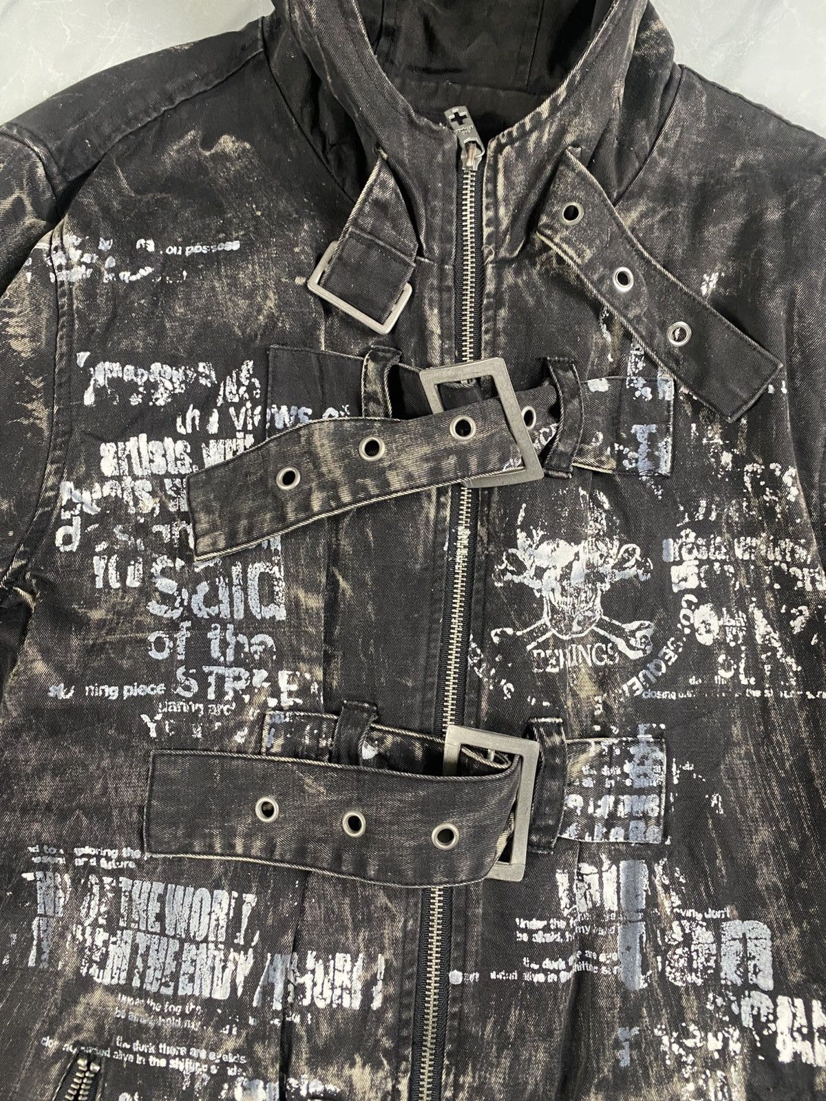 BERNINGS SHO Rare Gothic Emo Poem LGB Style If6was9 Bondage Jacket Size US M / EU 48-50 / 2 - 5 Thumbnail