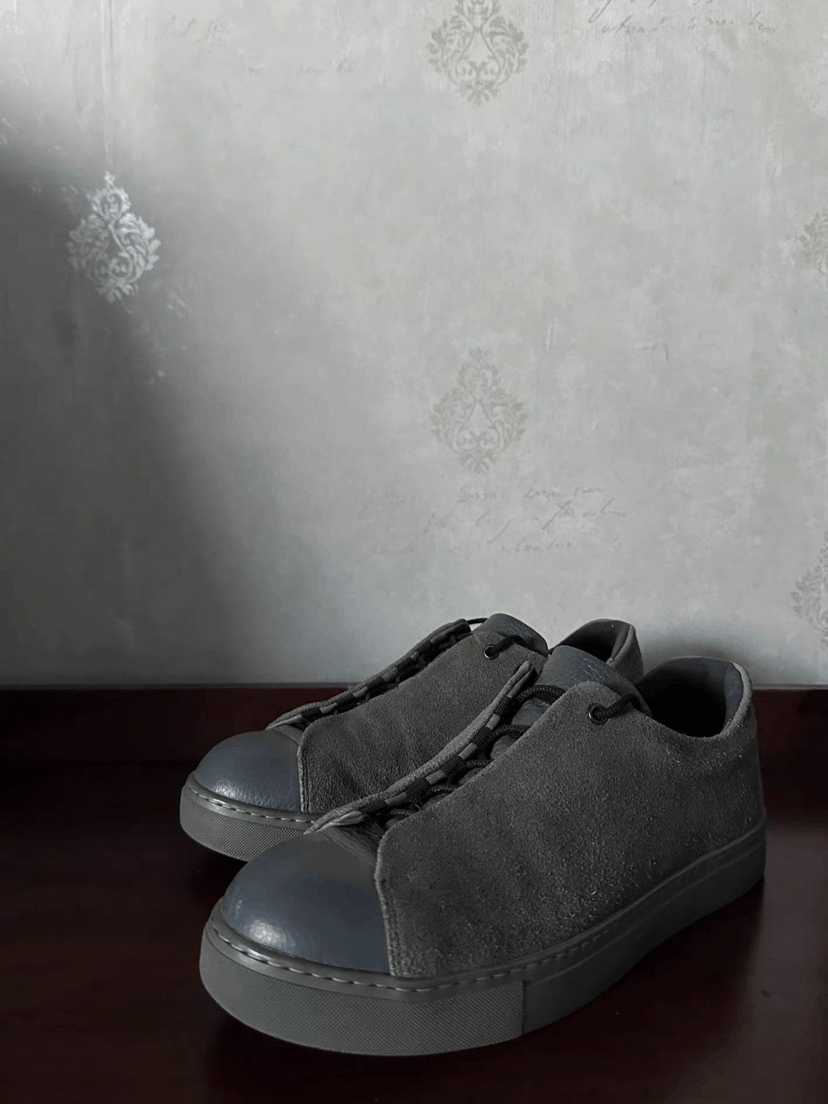 靴 AW2019 ISSEY MIYAKE Leather Sneakers Issey Miyake Canvas NY Sneakers Release | Hypebeast
