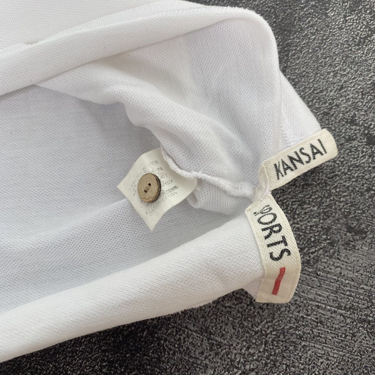 Japanese Brand × Kansai Yamamoto Vintage Kansai Yamamoto Sports Dragon Polo Shirt Size US L / EU 52-54 / 3 - 5 Thumbnail