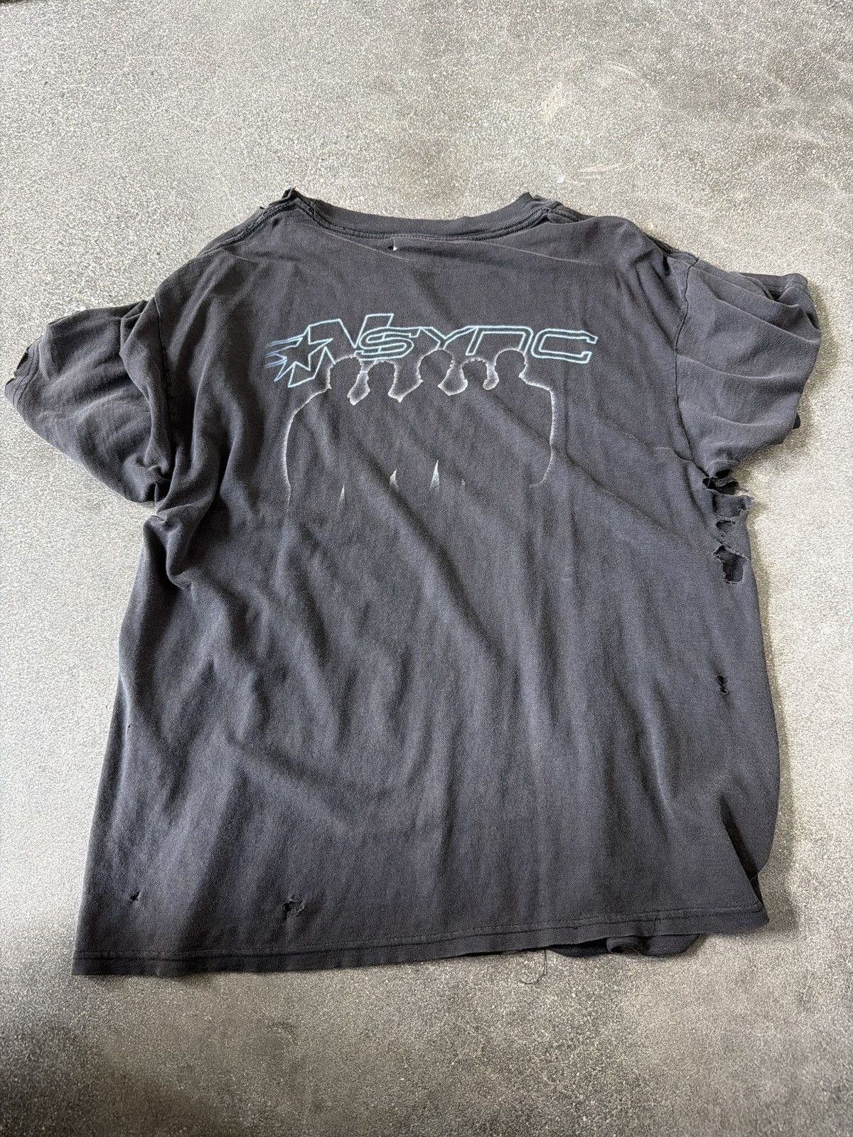 Vintage NSYNC VINTAGE DISTRESSED TEE Size US L / EU 52-54 / 3 - 2 Thumbnail