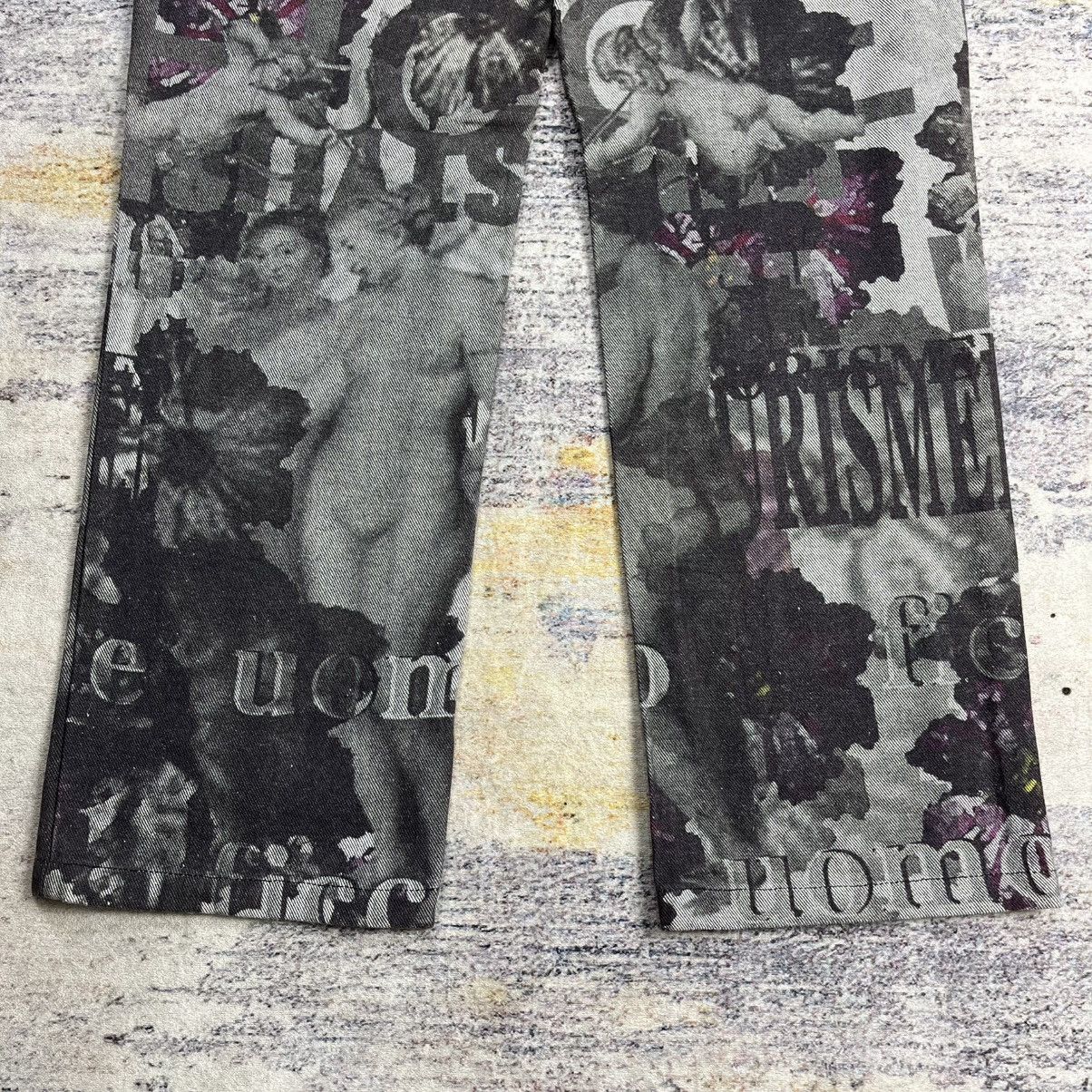 Yoshiyuki Konishi Archive 90s Ficce uomo nude print denim pants Size US 32 / EU 48 - 8 Thumbnail