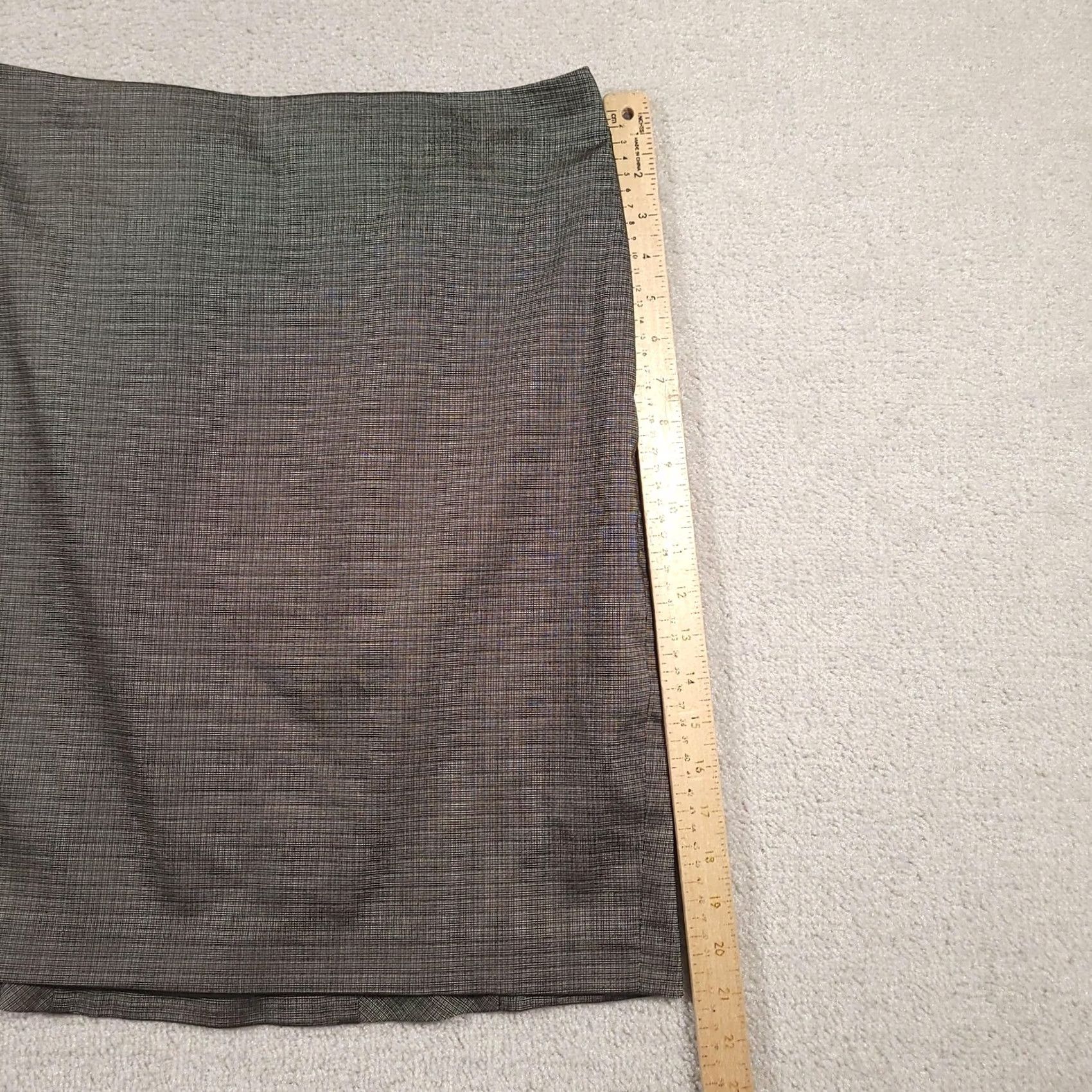 Vintage VINTAGE? The Limited Collection Skirt Womens 6 Gray Plaid Pencil Career Lined Office Size 28" / US 6 / IT 42 - 5 Thumbnail