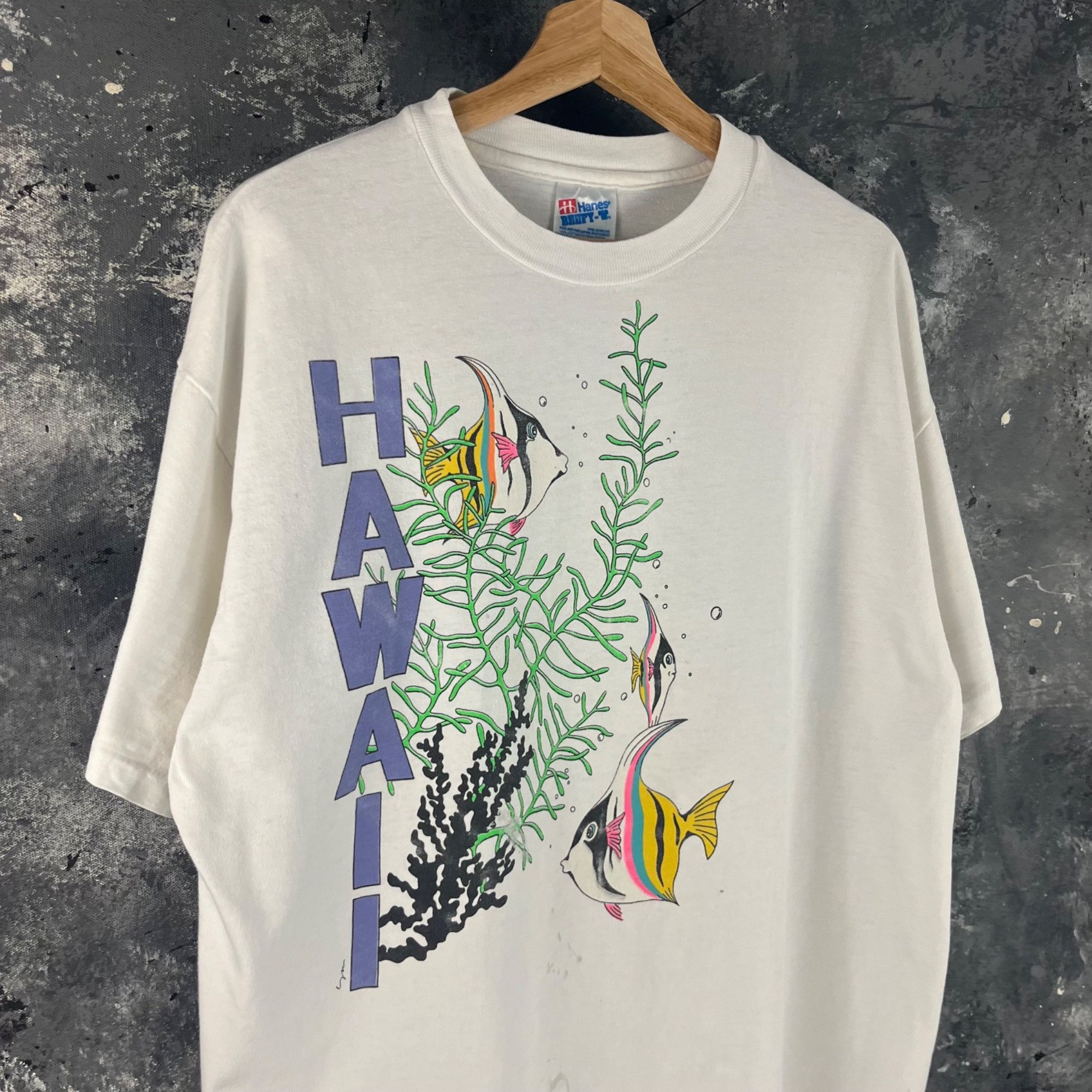 Vintage Vintage 90’s Hawaii Sea shirt Size US XL / EU 56 / 4 - 2 Thumbnail