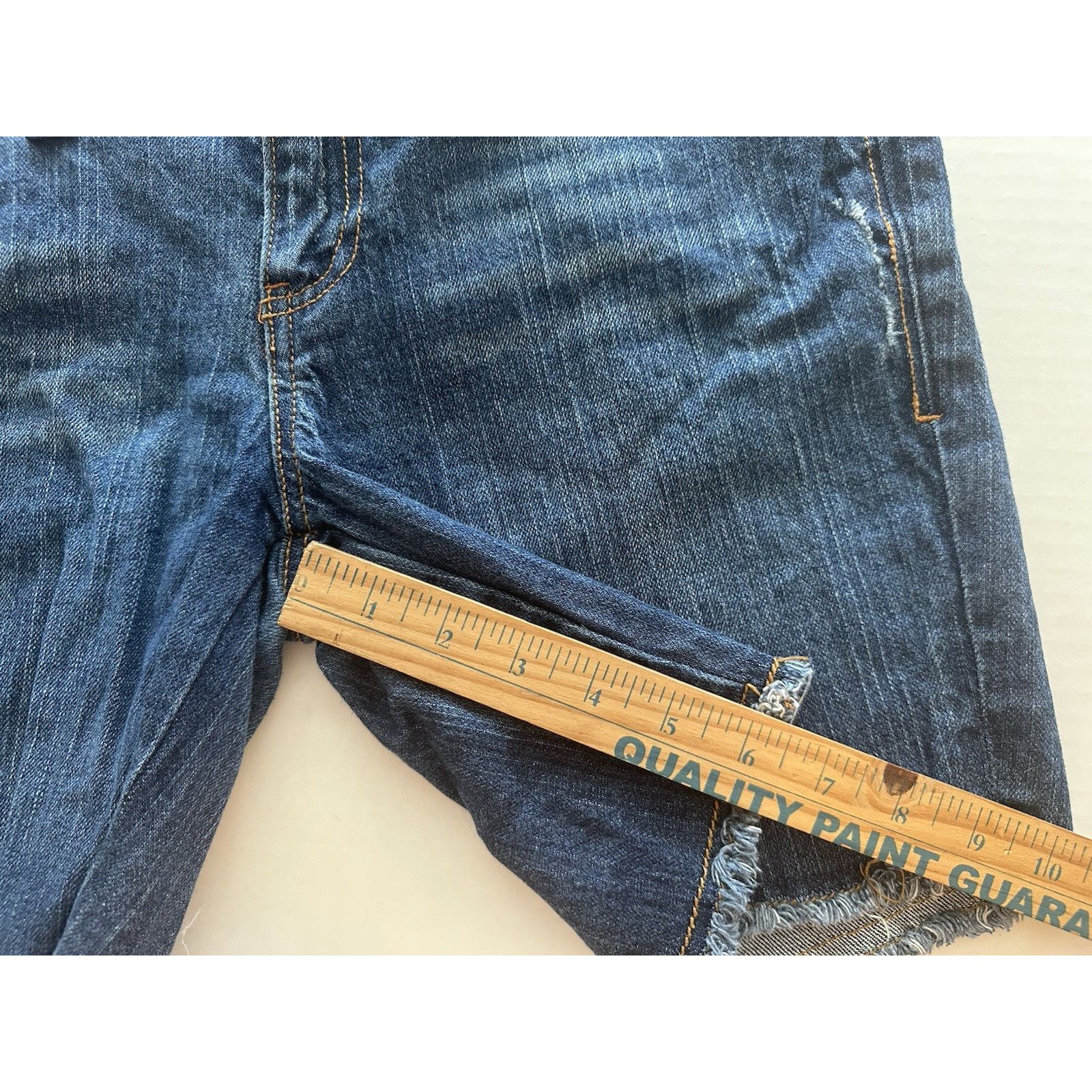 Seven 7 Seven7 Jeans Women's Denim Shorts Sz 30 Cutoff Summer Size 30" / US 8 / IT 44 - 11 Thumbnail