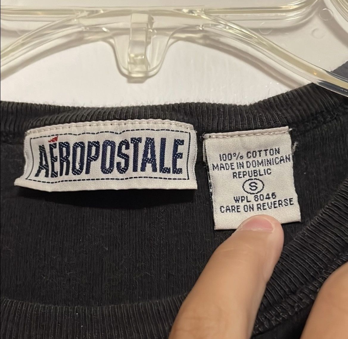 Aeropostale Aeropostale Black Graphic Tee Size US S / EU 44-46 / 1 - 2 Thumbnail
